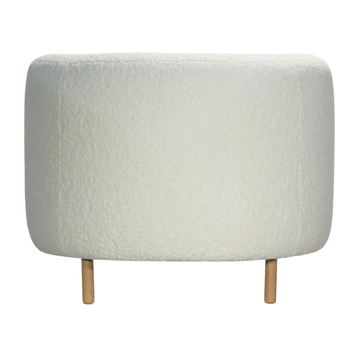 Luxury Faux Sheepskin Lounge Chair - Soft & Cozy Modern Accent Chair for Living Room, Bedroom, or Office - Perfect for Relaxing, Reading & Decor
