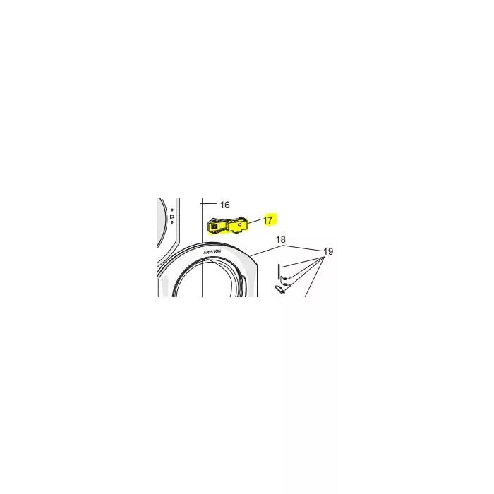 Splendide® Door Interlock 090199 - Universal Washing Machine Door Lock Replacement Part for Laundry Appliances | Perfect for Home & Commercial Use