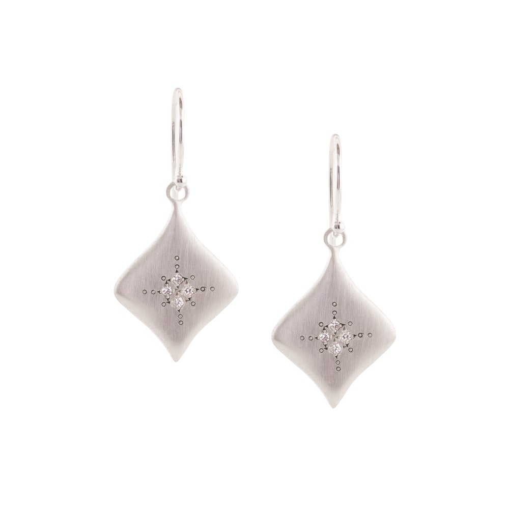 Exquisite Silver Night Diamond Stud Earrings for Women - Perfect for Weddings, Parties & Special Occasions