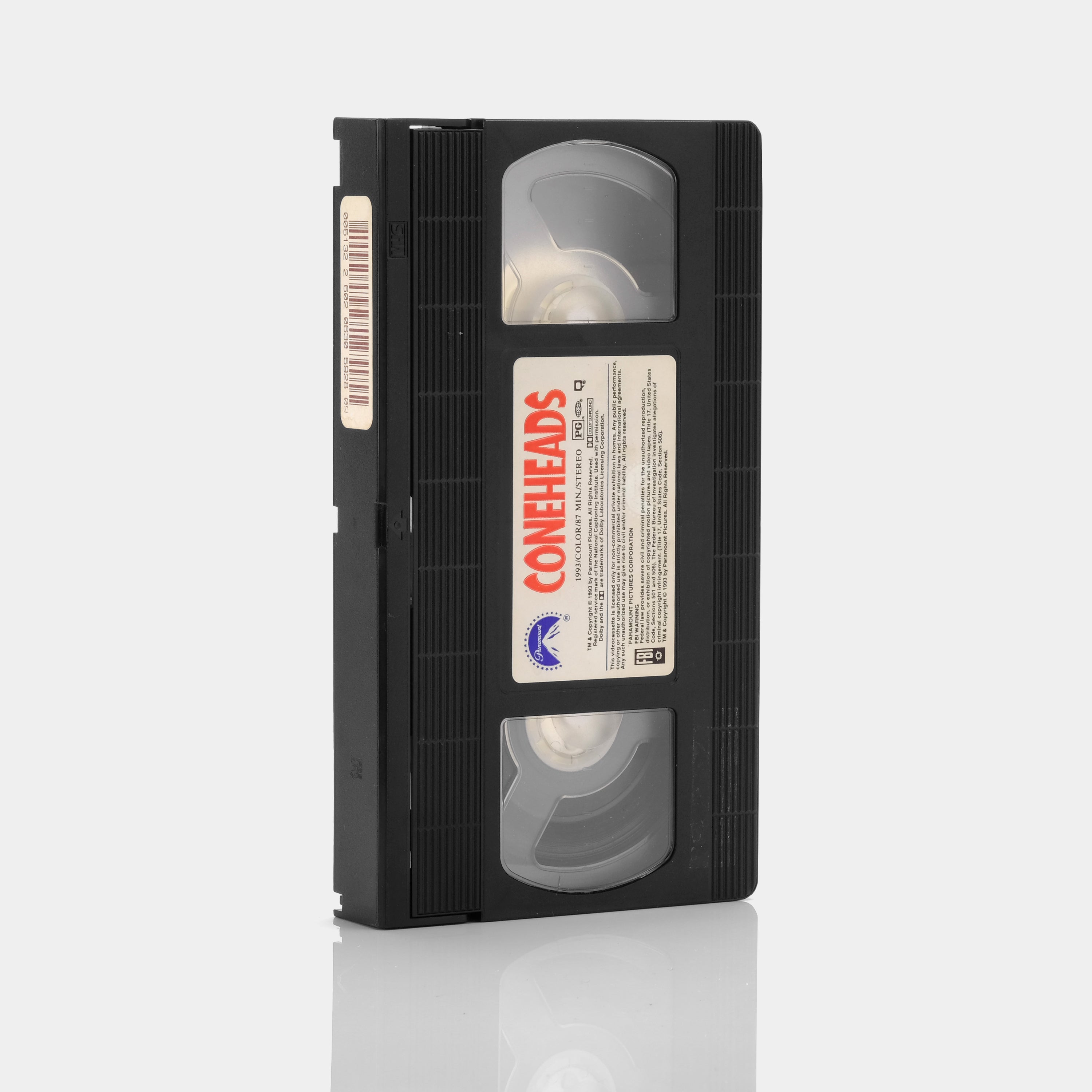 Coneheads VHS Tape - Classic 90s Comedy Movie for Collectors & Nostalgia Lovers - Perfect for Movie Nights & Retro Entertainment