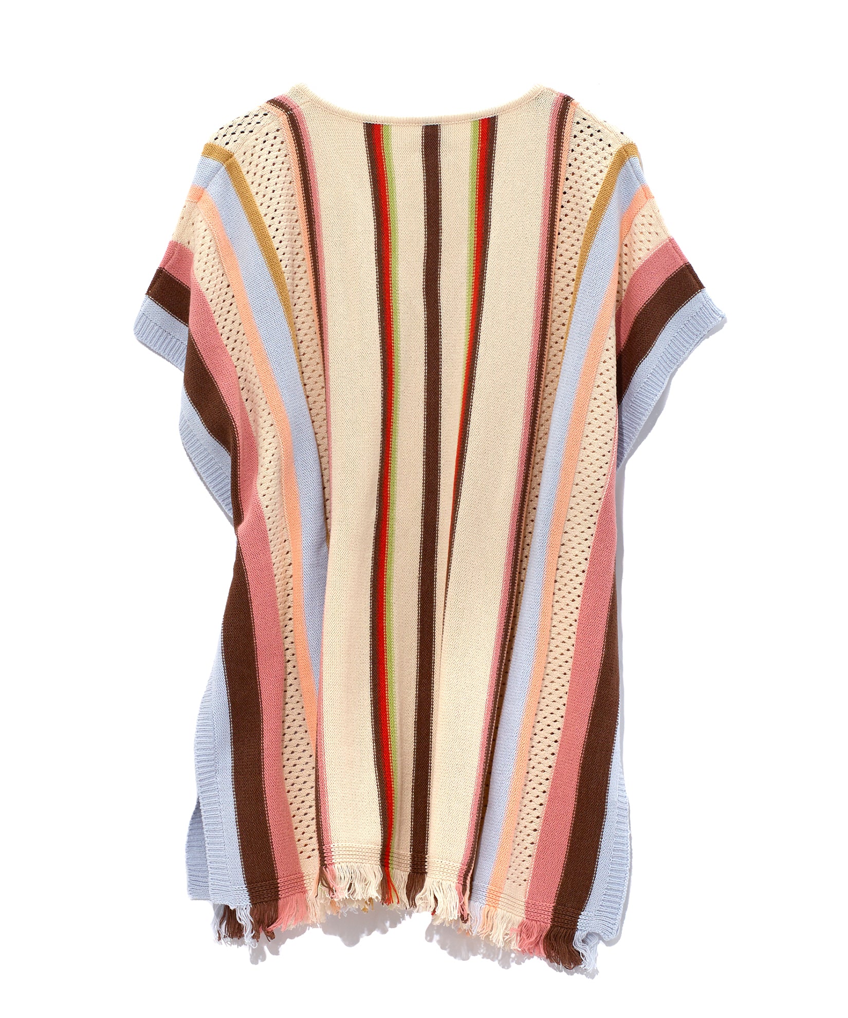 Baja Stripe Poncho - Soft & Cozy Mexican Blanket Poncho for Women & Men - Perfect for Beach, Festival, and Outdoor Adventures