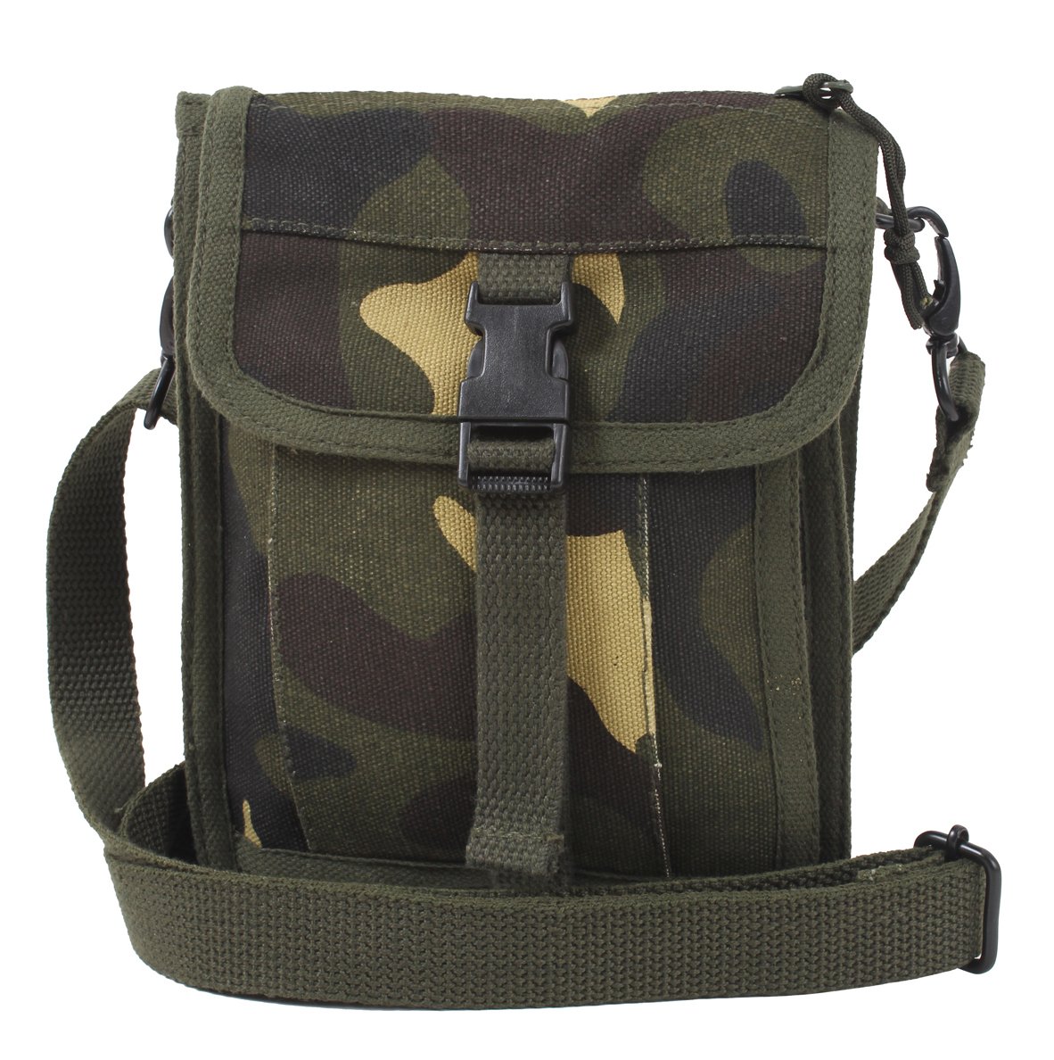 Rothco Canvas Travel Portfolio Crossbody Shoulder Bag - Durable Messenger Bag for Men & Women - Perfect for Business, School, Travel & Everyday Use