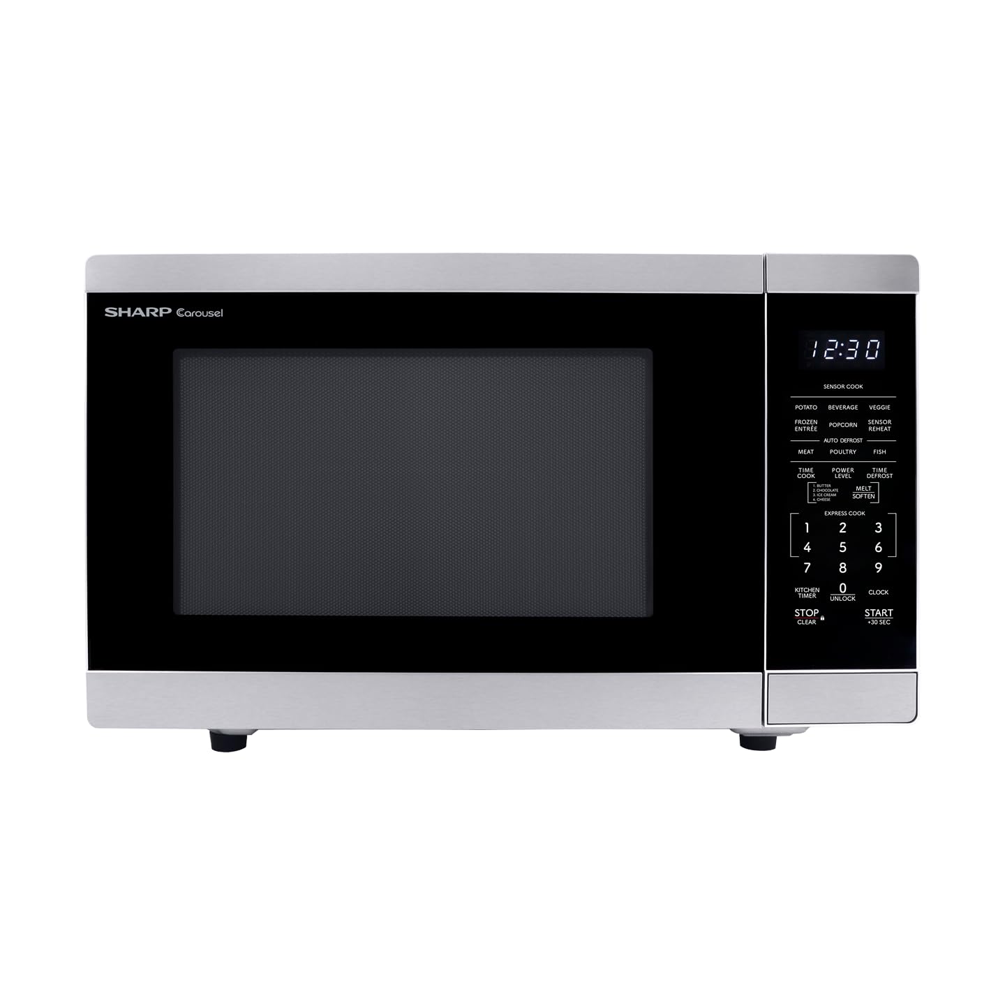 SHARP ZSMC1464KS 1.4 CuFt Countertop Microwave Oven with 12.4