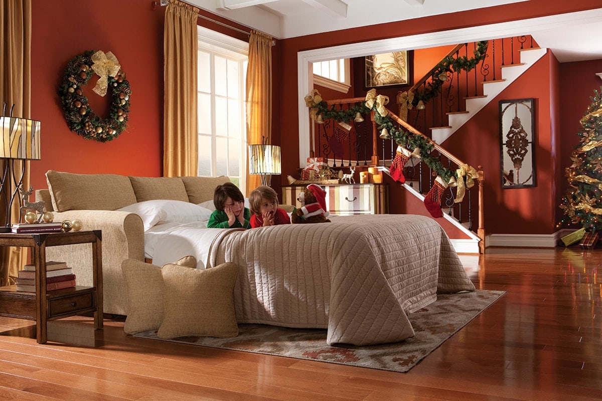 La-Z-Boy Leah Sofabed Collection - Convertible Sleeper Sofa for Small Spaces, Living Room & Guest Room Furniture - Comfortable & Stylish Modern Design