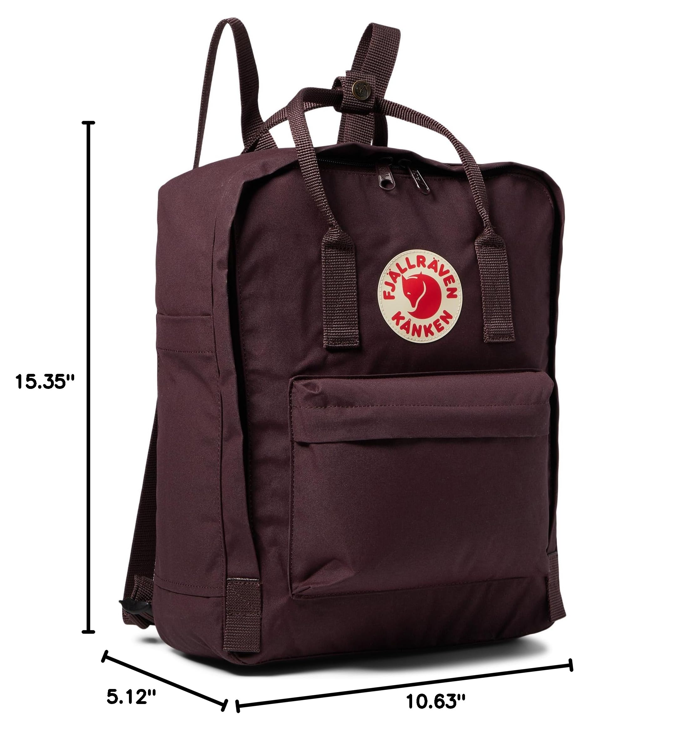 Fjallraven Kånken Backpack Unisex Blackberry - Lightweight Durable Daypack for School, Travel & Outdoor Adventures