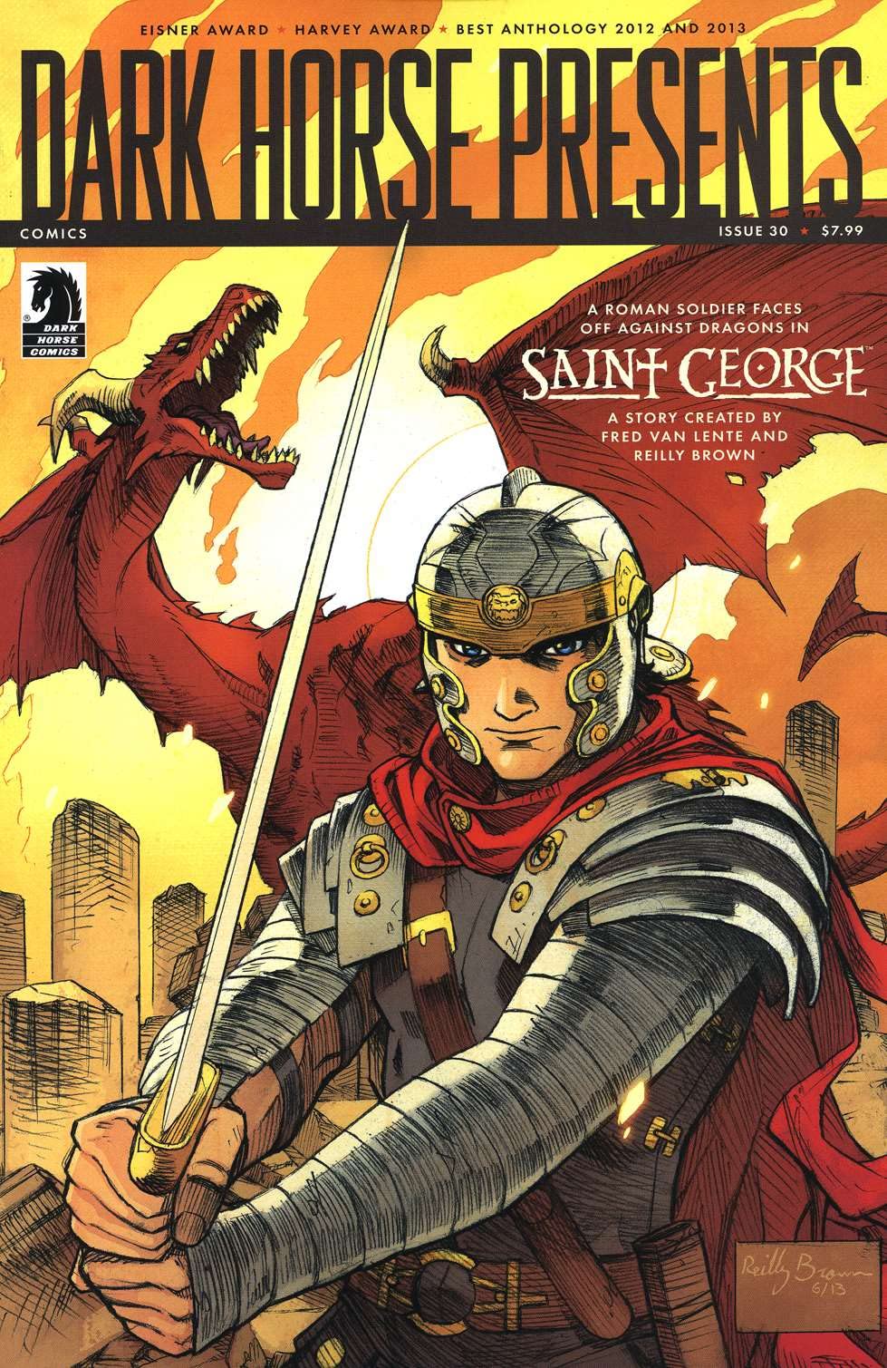 Dark Horse Presents (2nd Series) #30 VF/NM - Saint George Comic Book | Collectible Dark Horse Comics for Superhero Fans & Comic Collectors - Perfect for Display, Gifts, and Investment