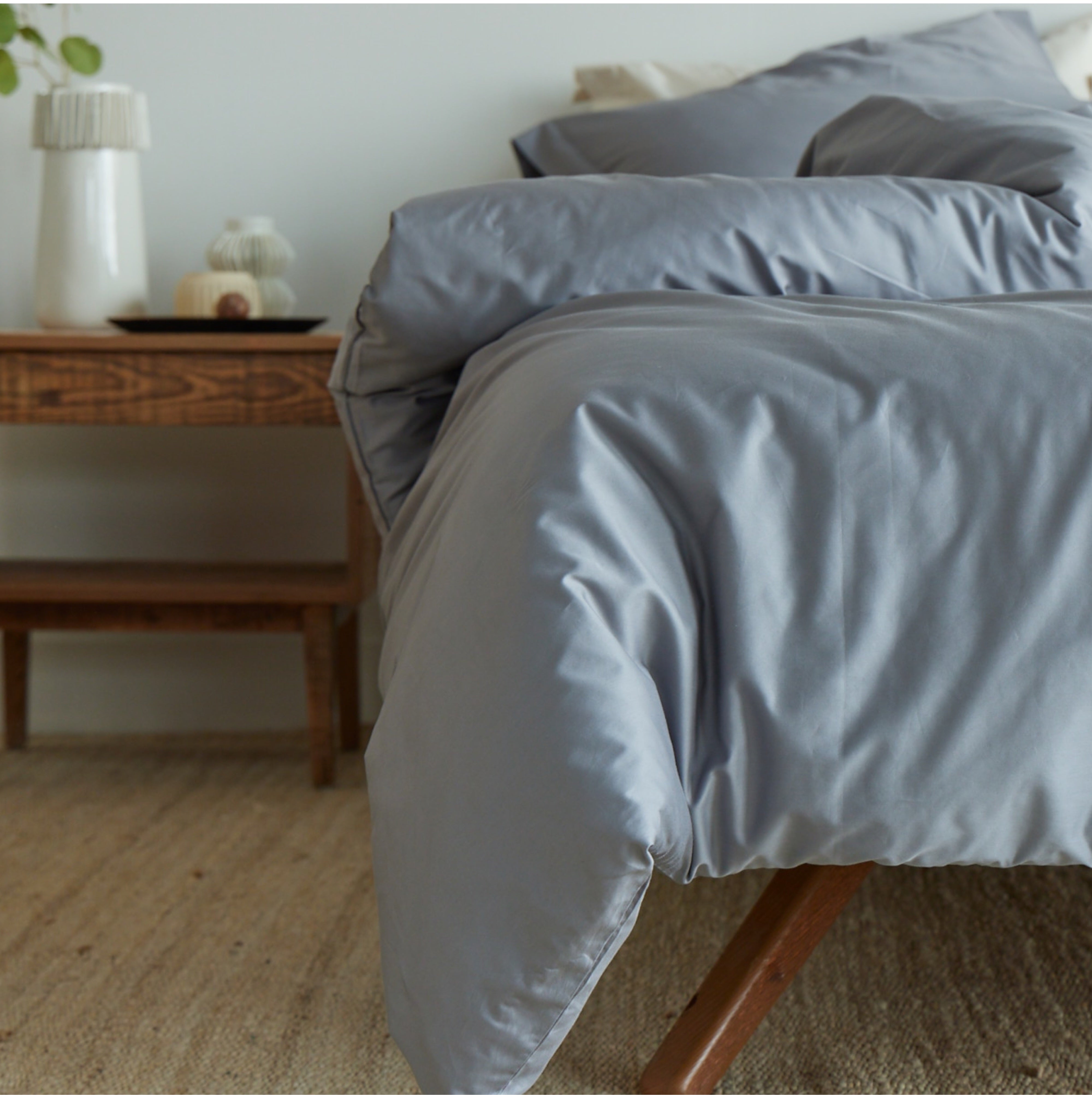 Premium Organic Cotton Duvet Cover Set - Soft & Breathable Bedding for All Seasons - Queen/King Size - Eco-Friendly Home Decor for Master Bedroom & Guest Room