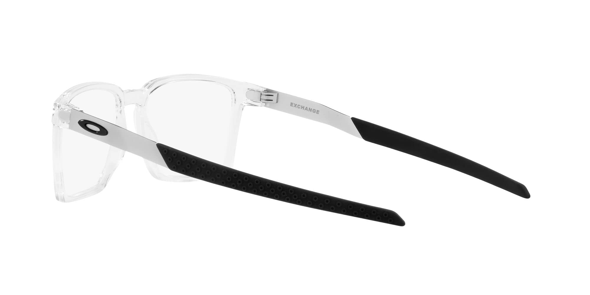 Oakley Men's Ox8055 Exchange Rectangular Prescription Eyeglass Frames - Lightweight Durable Eyewear for Sports & Everyday Wear