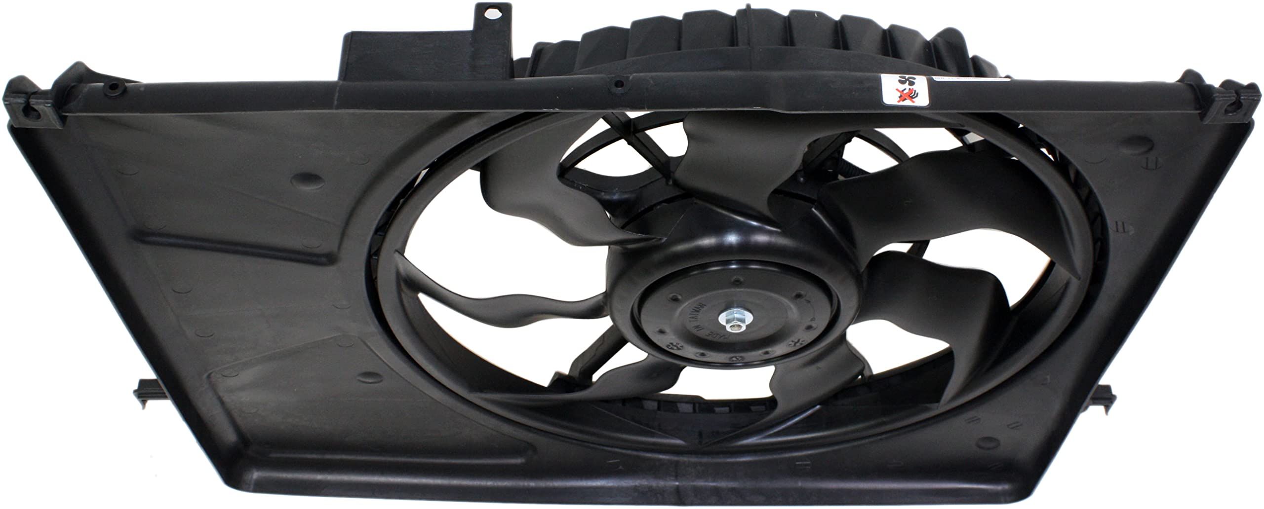 Go-Parts - Replacement Radiator Fan Assembly for 2006-2008 Hyundai Sonata 3.3L V6 Engine - Perfect Cooling Solution for Summer Driving & AC Performance