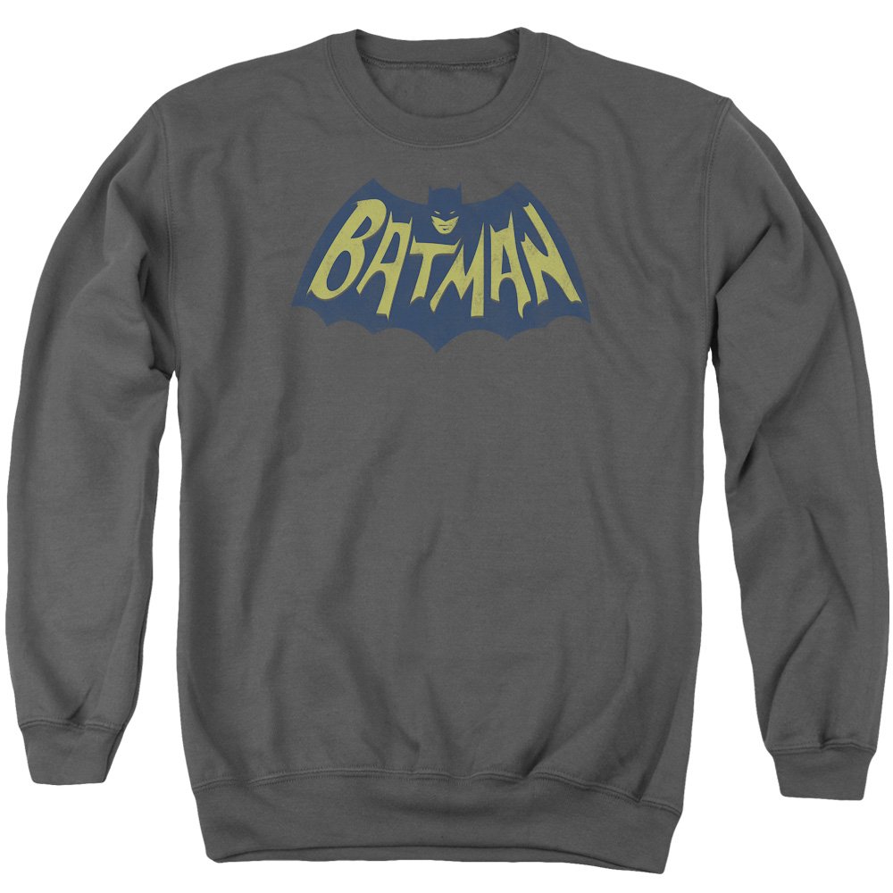 Batman Logo Unisex Crewneck Sweatshirt for Men & Women | DC Comics Merchandise | Casual Wear & Cosplay Costume