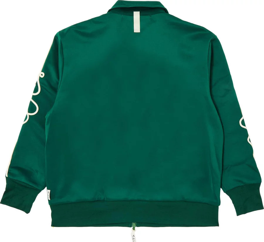ABC 123 Track Jacket - Green | Lightweight Running Jacket for Men & Women | Perfect for Jogging, Gym & Outdoor Sports