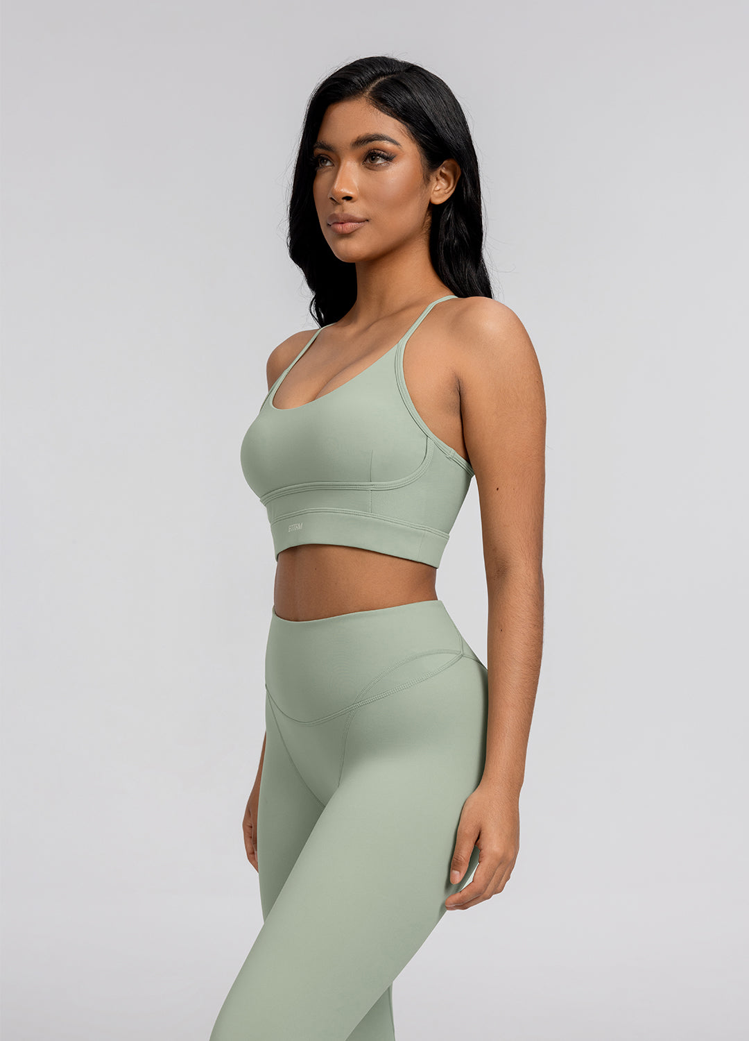 Seamless Crossback Bra for Women - Comfortable Wireless Sports Bra for Yoga, Running & Workouts - Breathable & Supportive Activewear