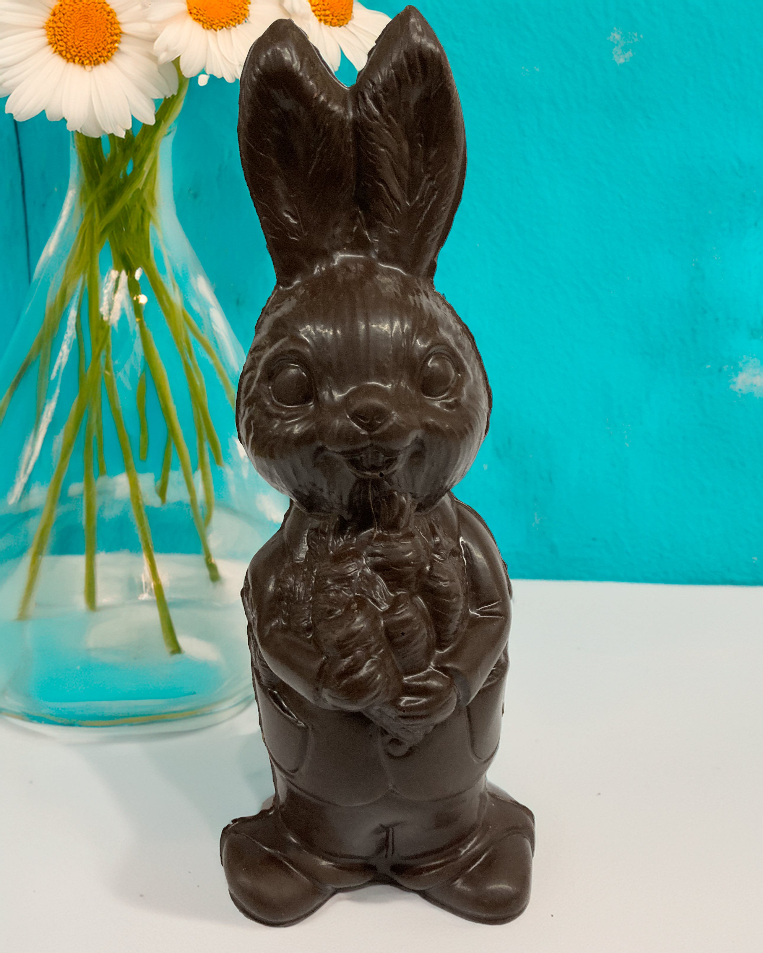 Premium Mr. Bunny Semi-Solid Chocolate Easter Treats - Delicious Milk Chocolate Bunny for Easter Baskets, Gifts & Holiday Celebrations