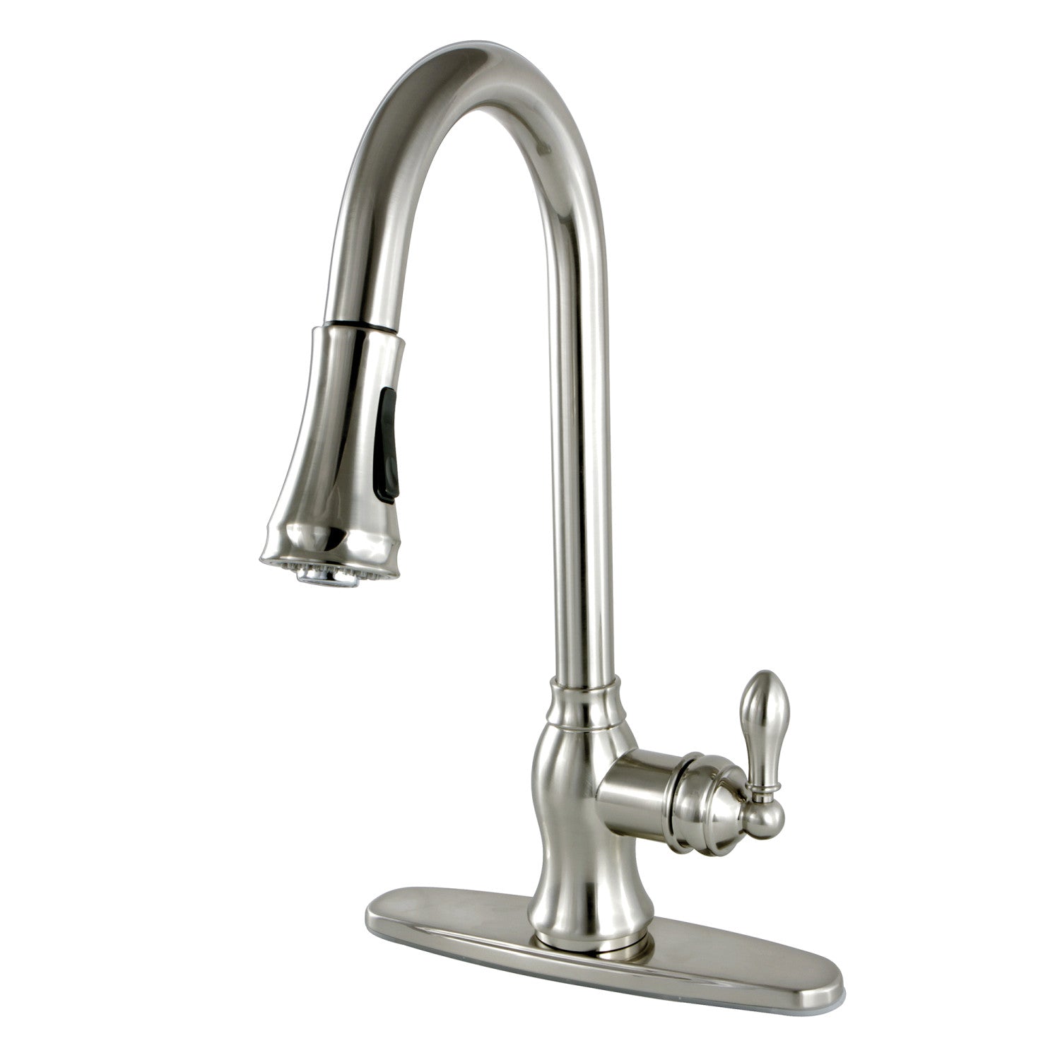 American Classic GSY7778ACL Single Handle Pull Down Kitchen Faucet in Brushed Nickel - Perfect for Modern Kitchens, Dishwashing & Food Prep