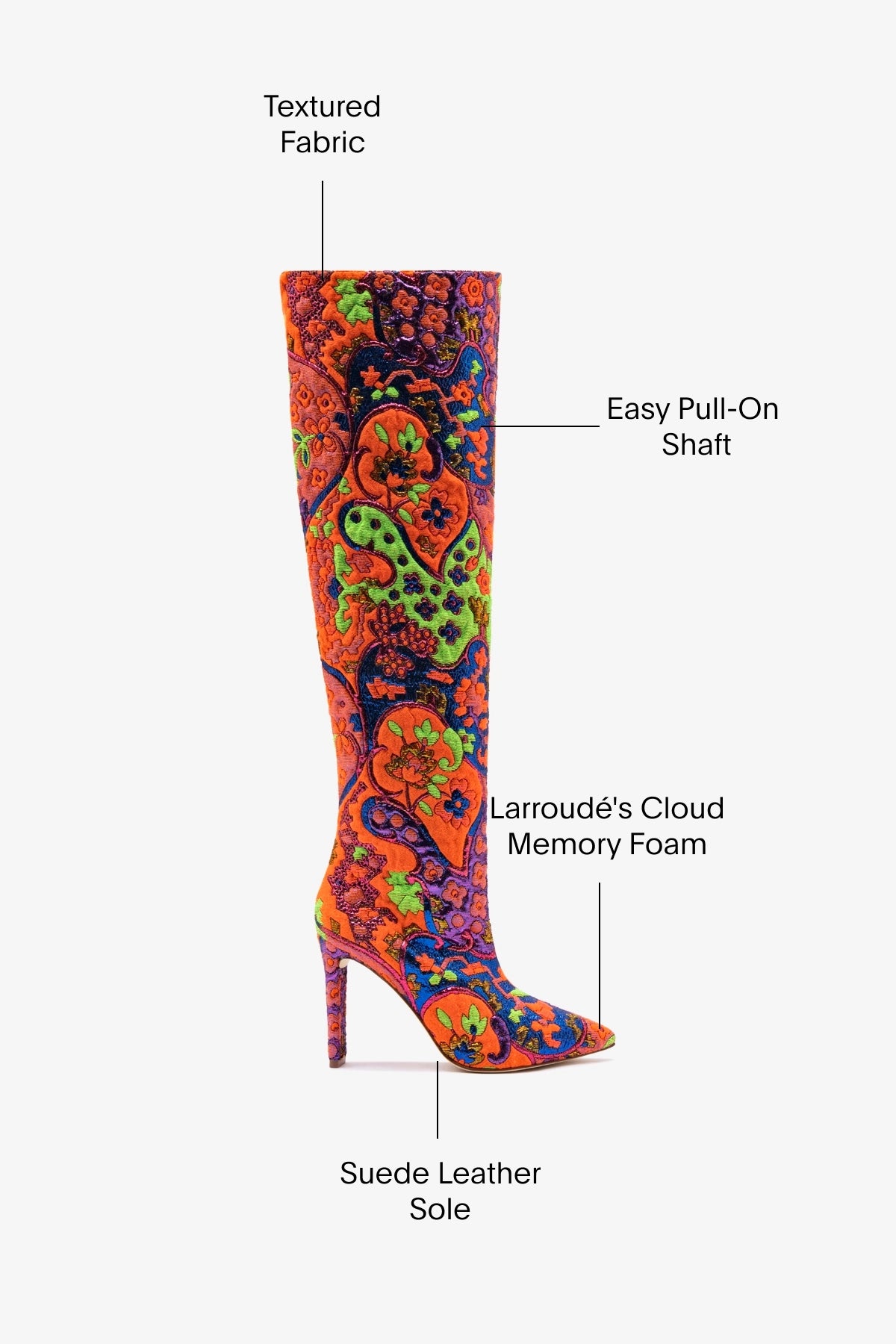 Larroudé x Libertine Kaleidoscope Boots - Stylish Women's Ankle Boots for Fall & Winter Fashion | Perfect for Office, Parties & Night Out