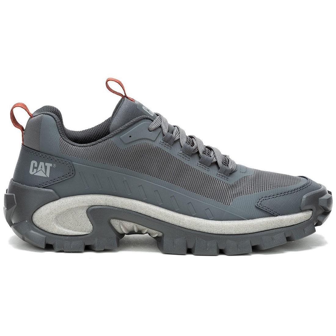 Intruder Lightning Mesh Soft Toe Work Shoes for Men - Breathable Gray/Blue Safety Shoes for Construction, Warehouse & Outdoor Work
