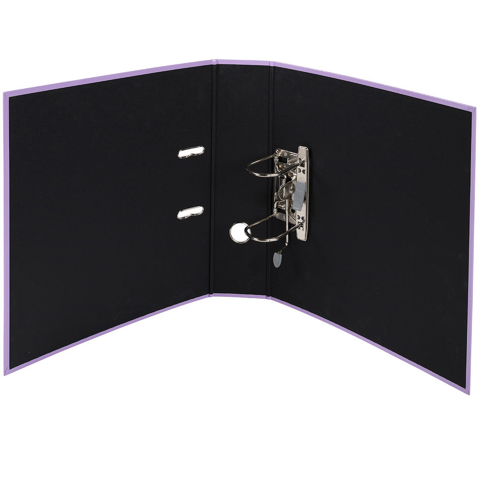 Exacompta Aquarel A4 Lever Arch File - Mauve Purple - Durable Ring Binder for Office, School & Home Organization - Holds 250 Sheets