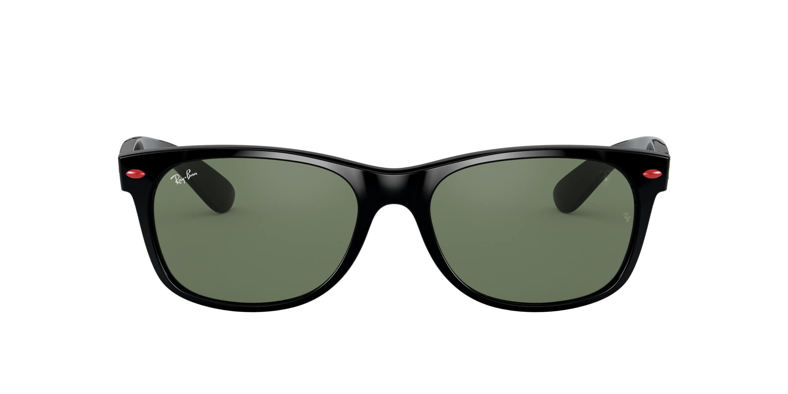 Ray-Ban RB2132M Scuderia Ferrari Square Sunglasses - Polarized UV Protection for Driving, Racing & Outdoor Sports