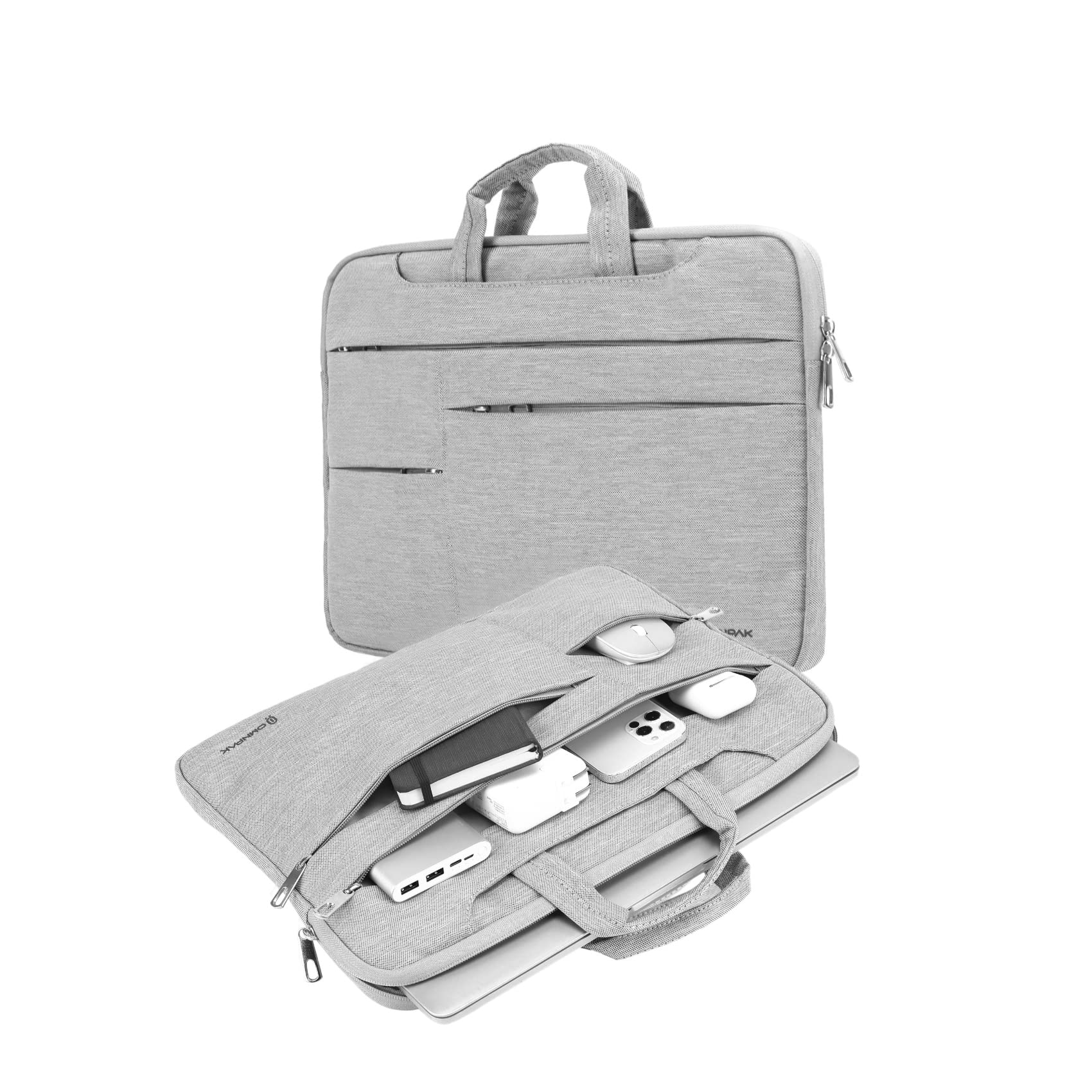 Premium 15-16 Inch Laptop Sleeve for MacBook Pro A2141/A1398/A1990, Protective Case for 16-inch MacBook Pro 2021 (A2485/M1 Pro/M1 Max), Dell XPS 15 & Surface Laptop 4 - Shockproof & Water-Resistant Laptop Bag for Work, Travel & School