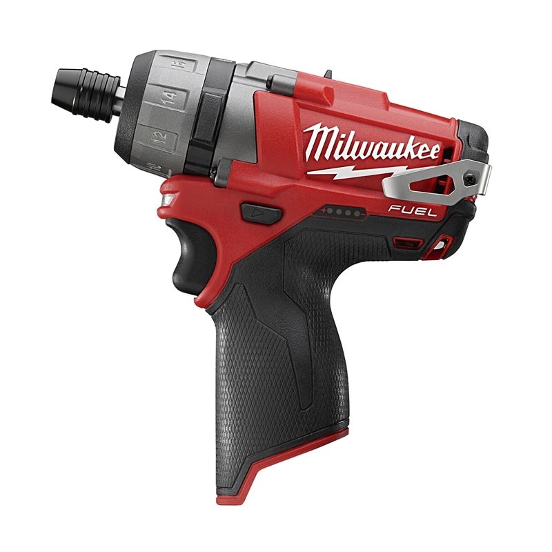 M12 FUEL 12V Brushless Cordless 2-Speed Screwdriver (Tool Only) - Milwaukee 2402-20 Lithium-Ion Power Tool for DIY & Professional Construction Projects