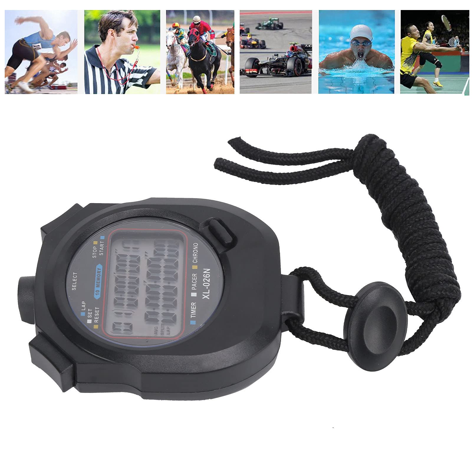 Sports Stopwatch with 1.9
