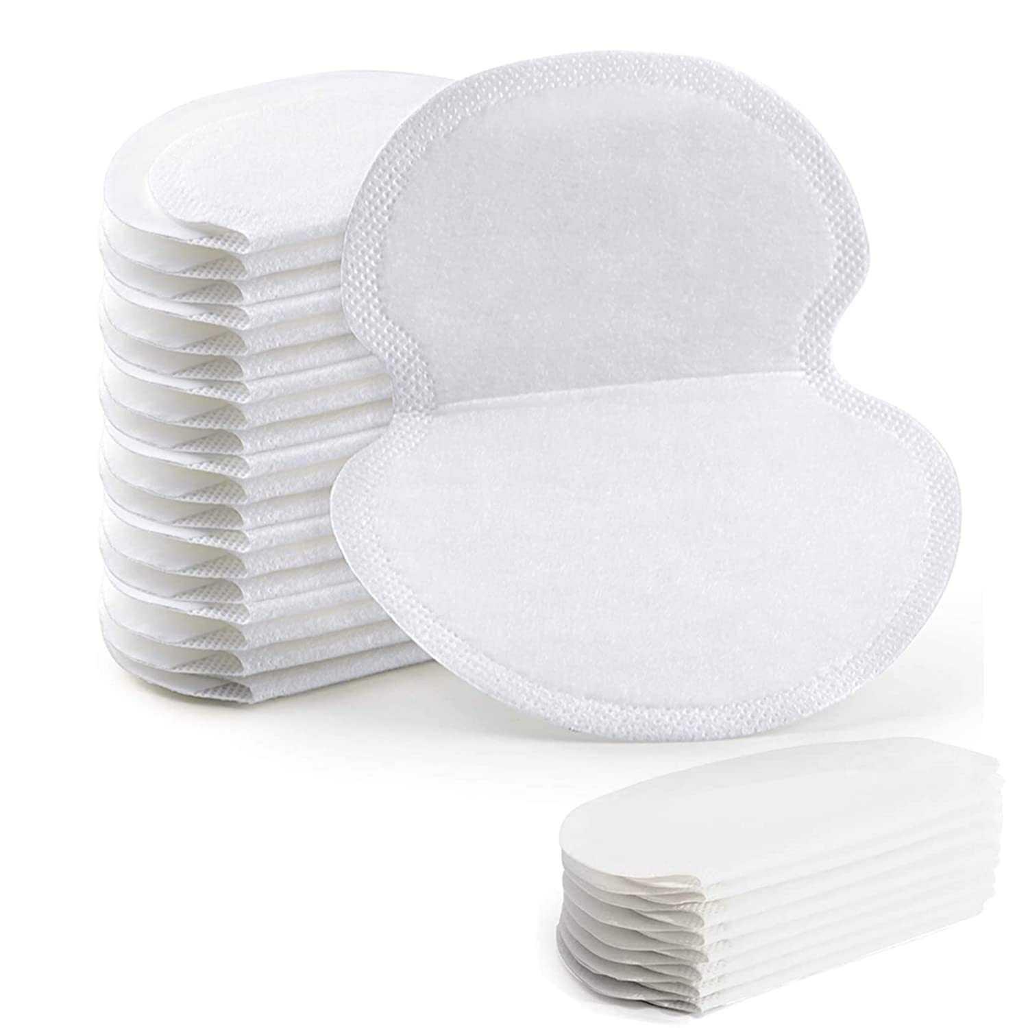 MYYNTI Disposable Underarm Sweat Pads - Self Adhesive Armpit Shields for Women & Men | 10 Pack | Antiperspirant & Odor Control | Perfect for Workouts, Business Meetings & Hot Weather