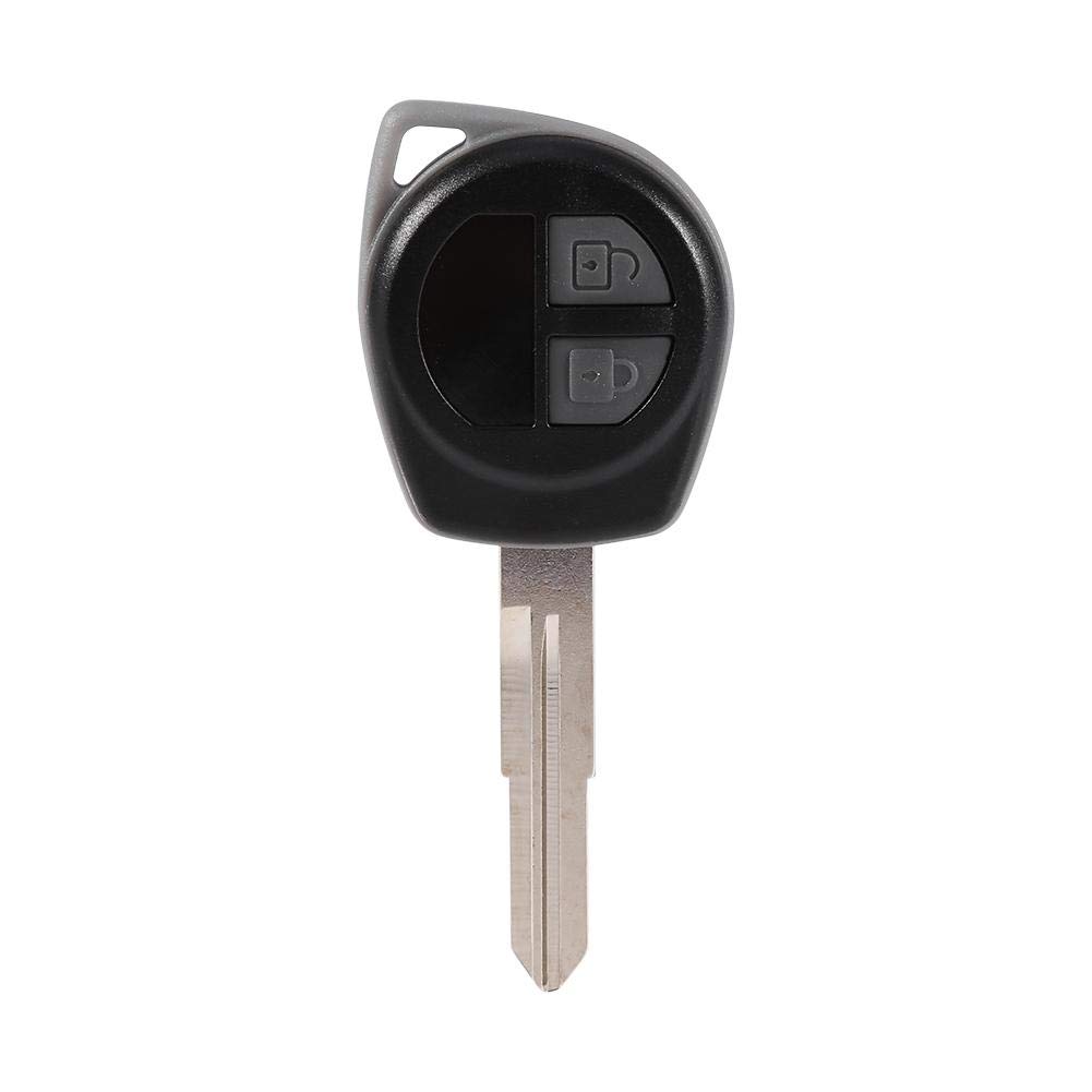 SUZUKI Key Fob Shell Replacement - 2 Button Remote Case for Vitara, Swift, Ignis, SX4, Liana, Alto | Durable Car Key Cover for Protection & Style | Perfect for Daily Use & Travel
