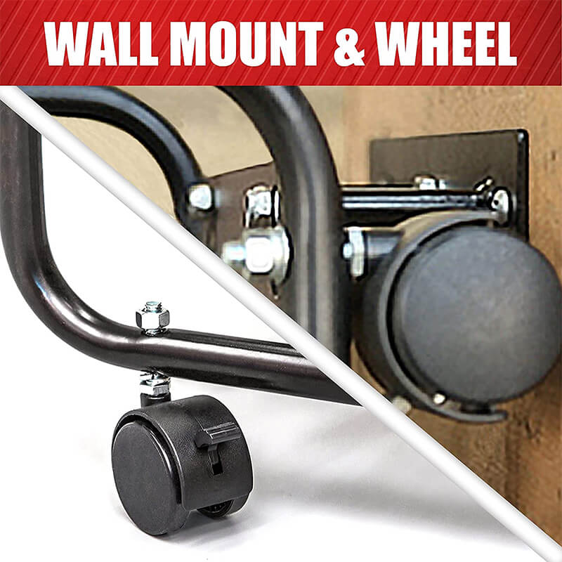 BUCKTOOL 1HP 6.5AMP Wall Mount Dust Collector - Powerful Workshop Air Filtration System for Woodworking, Metalworking, and DIY Projects