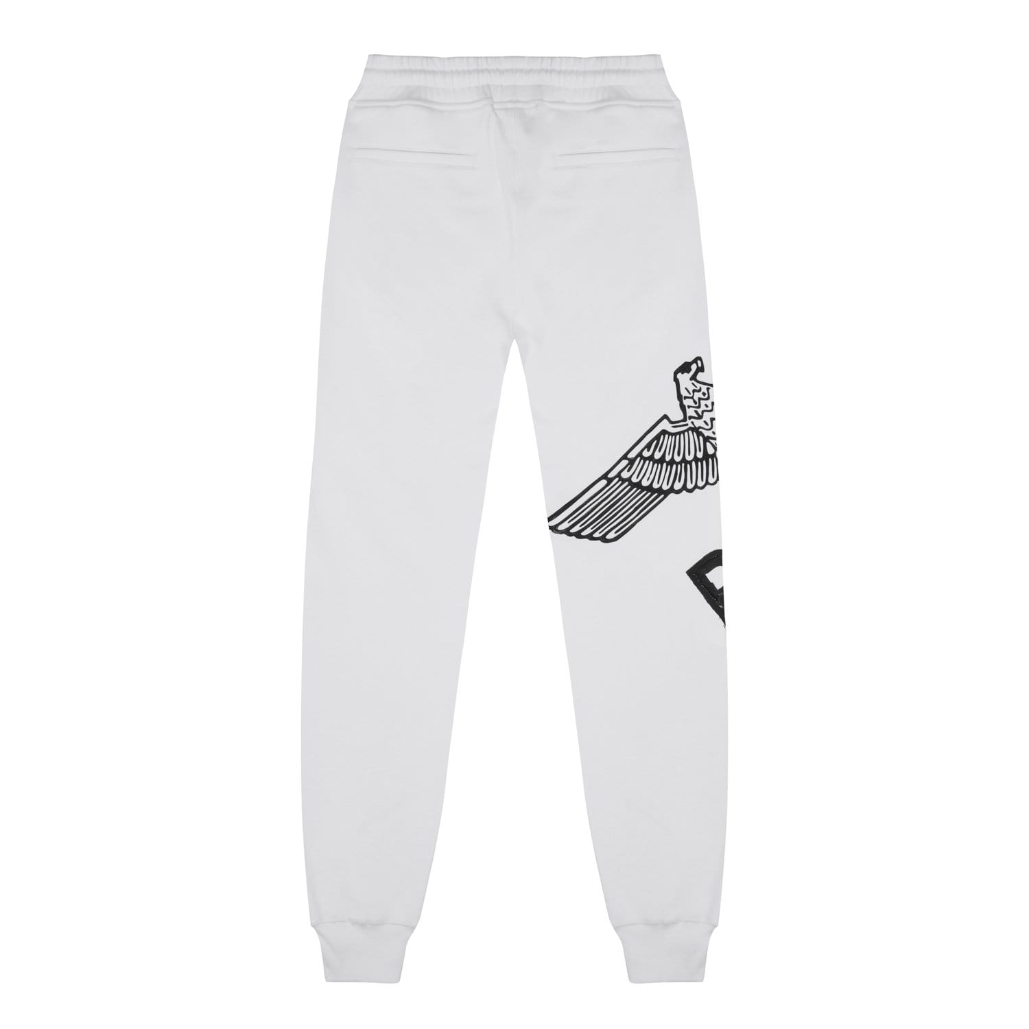 BOY EAGLE Scribble Print Joggers for Men - Trendy Graphic Design Casual Pants for Running, Gym, Lounge & Streetwear Fashion