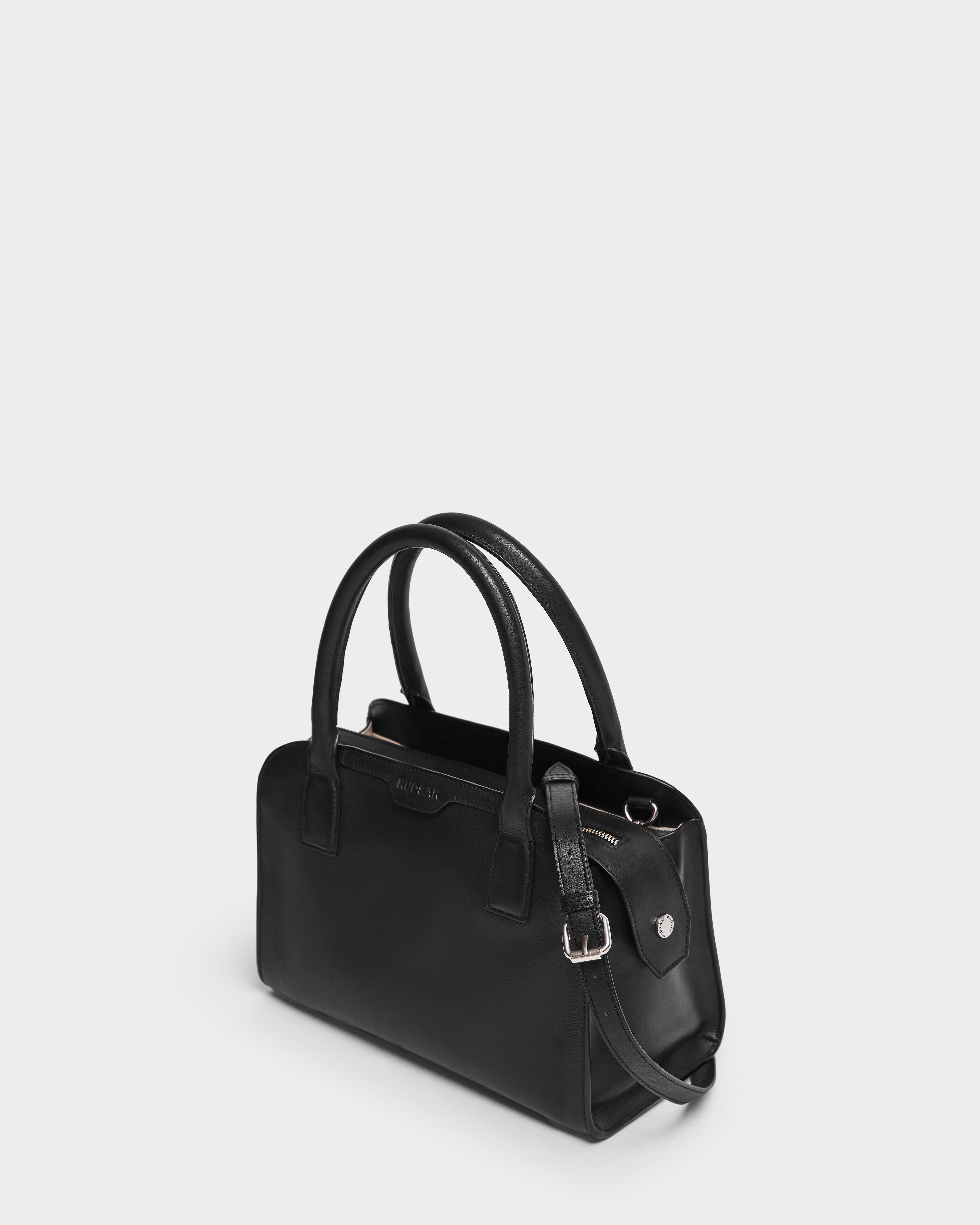 YASMINA 8324527 Black Women's Fashion Handbag - Stylish & Durable for Work, Travel & Everyday Use