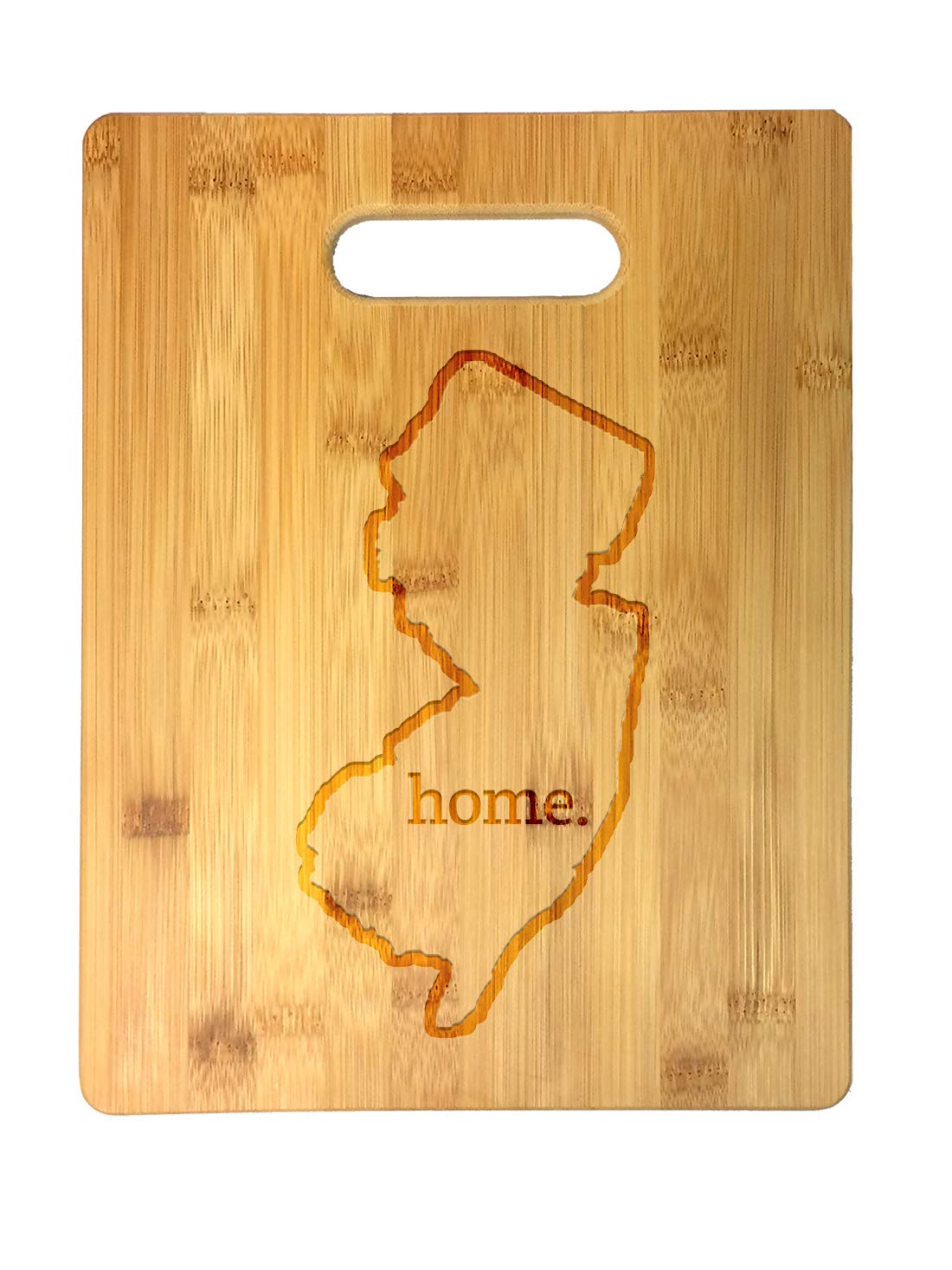 New Jersey State Themed Wooden Cutting Board - Durable Kitchen Essential for Cheese, Charcuterie & Serving | Perfect Gift for Home Cooks & NJ Lovers