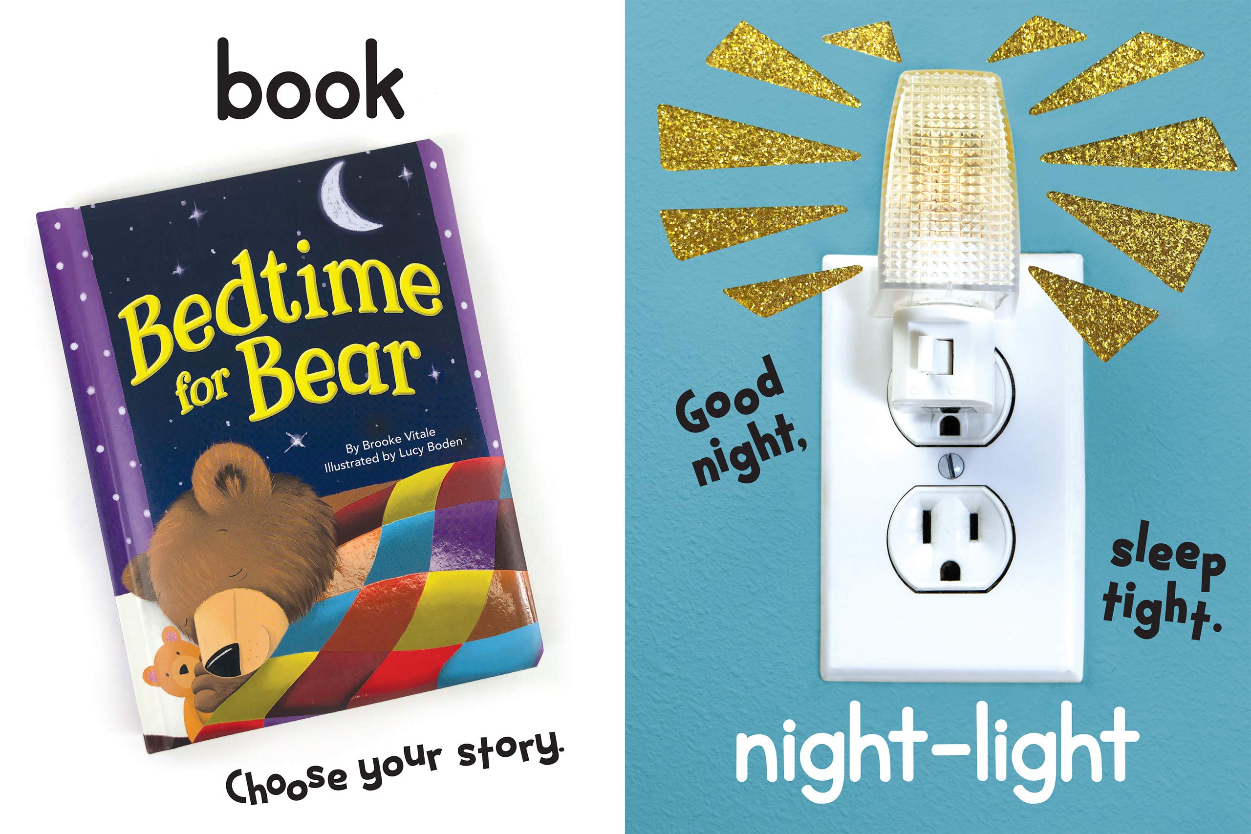 Night! Night! Bedtime - Touch and Feel Sensory Board Book for Toddlers - Interactive Children's Book for Bedtime Routine & Early Learning