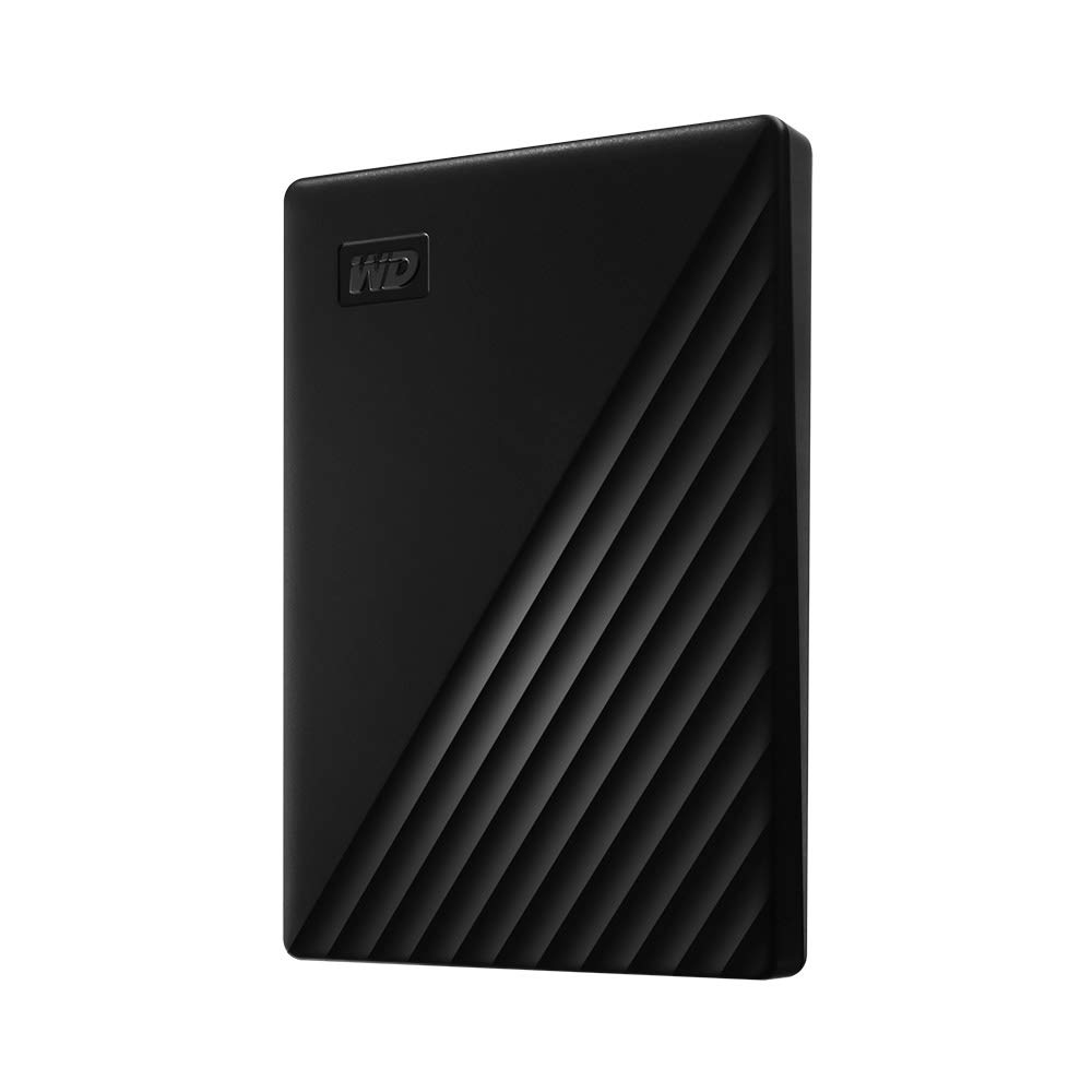 WD 2TB My Passport Portable External Hard Drive - USB 3.1/USB 3.0 Compatible, Password Protection & Ransomware Defense - Perfect for Data Backup, Travel & Secure File Storage (Model: WDBYVG0020BBK-WESN)