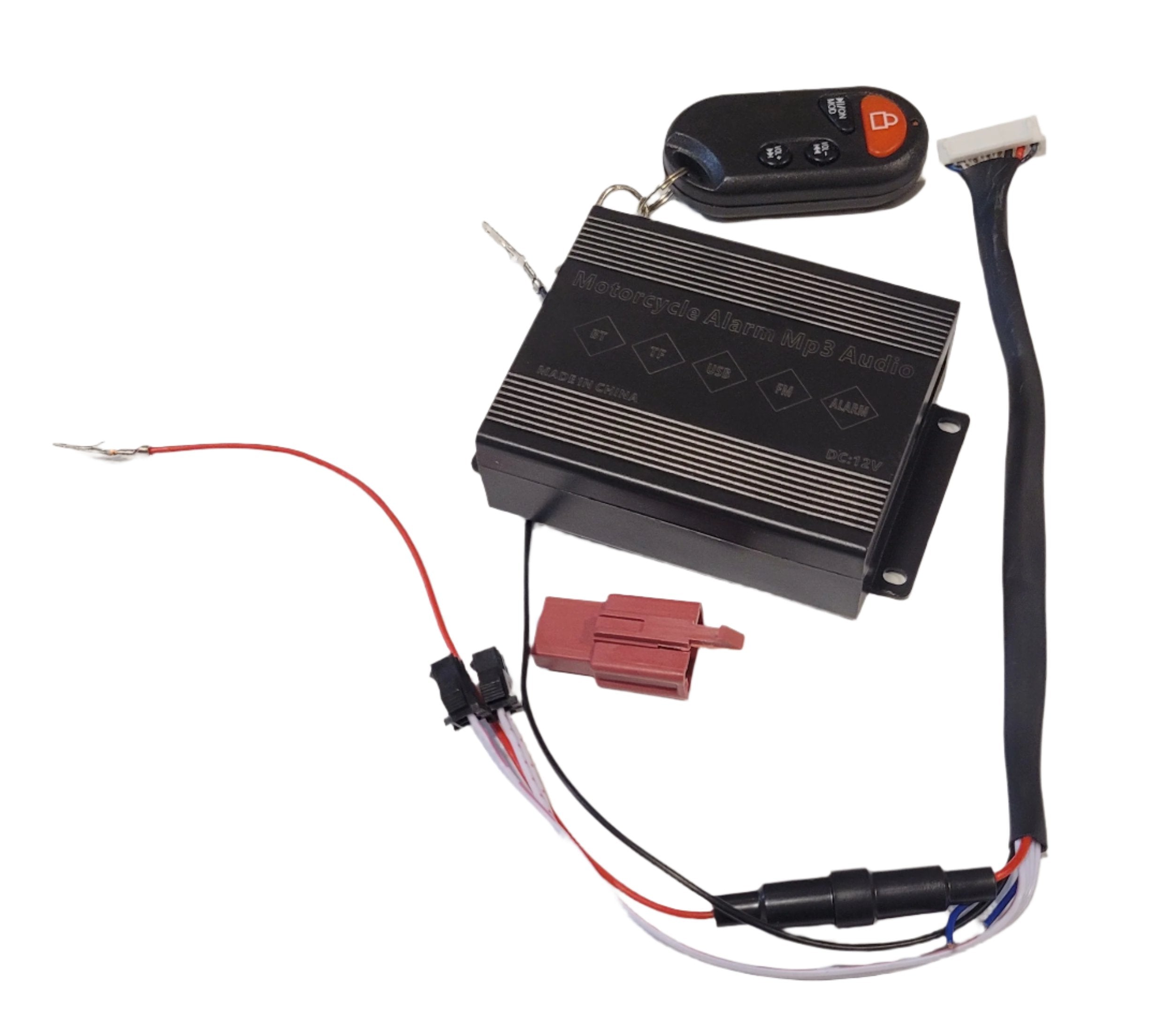 Wireless Bluetooth Alarm with Remote Control - Home Security, Office Safety & Personal Protection Device