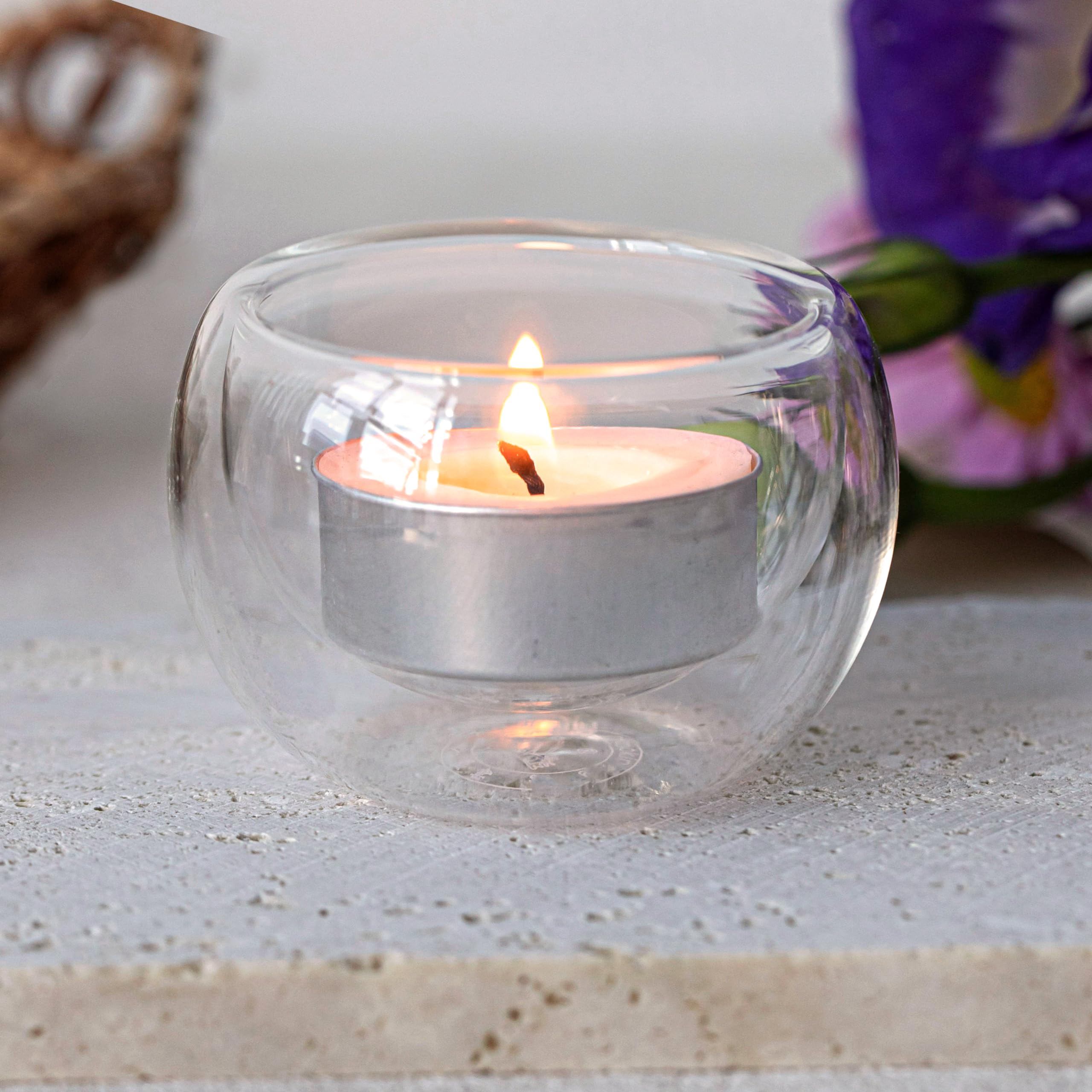300 Pack Unscented Tealight Candles in Metal Cups - 4.5 Hour Burn Time, Clean White Votive Candles Bulk for Weddings, Romantic Dinners, Spa & Hotels - Perfect for Candle Holders, Centerpieces, Aromatherapy & Home Decor by PARNOO