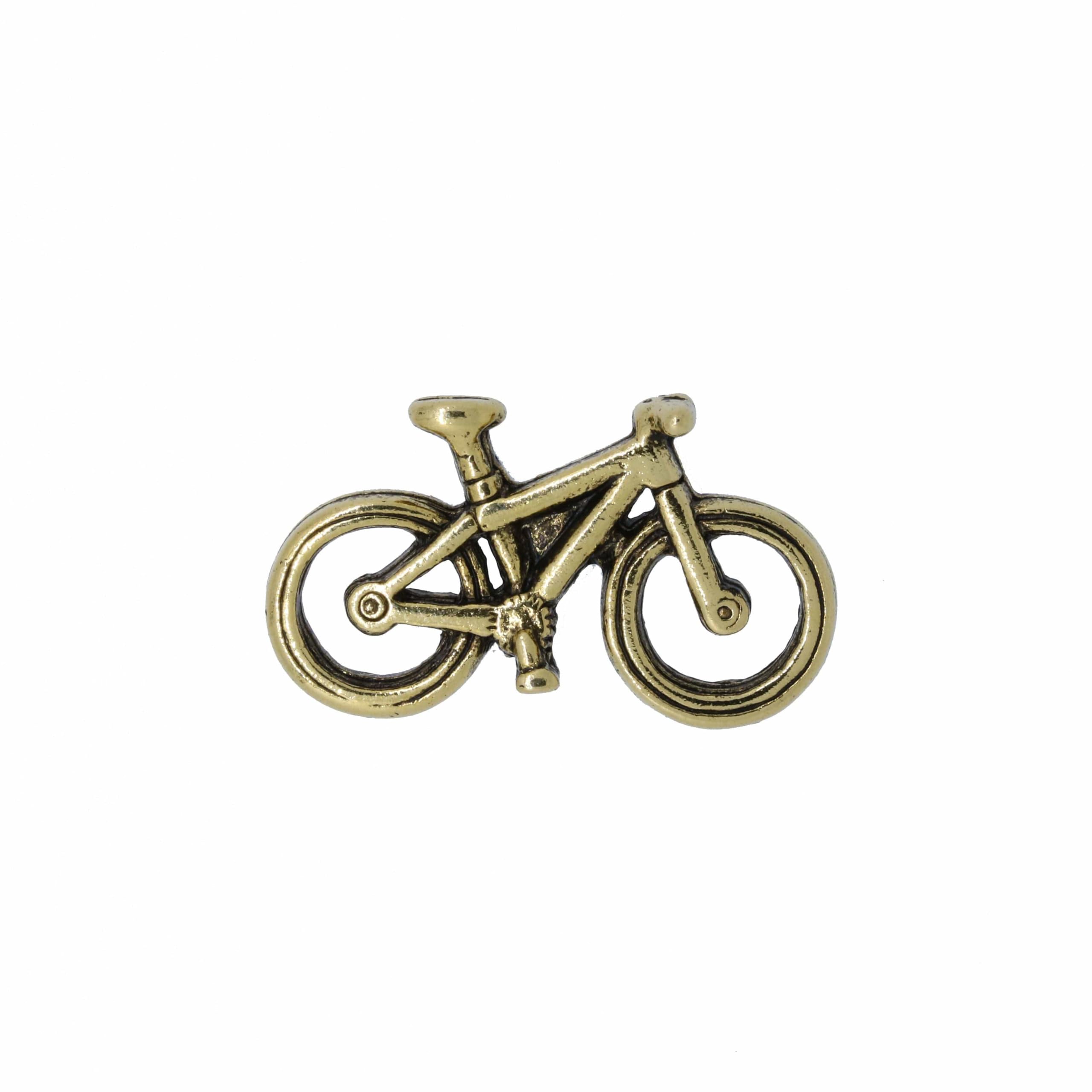 Jim Clift Design Bicycle Gold Lapel Pin - Vintage Cycling Enamel Lapel Pin for Jackets, Suits & Backpacks - Perfect Gift for Cyclists & Bike Lovers