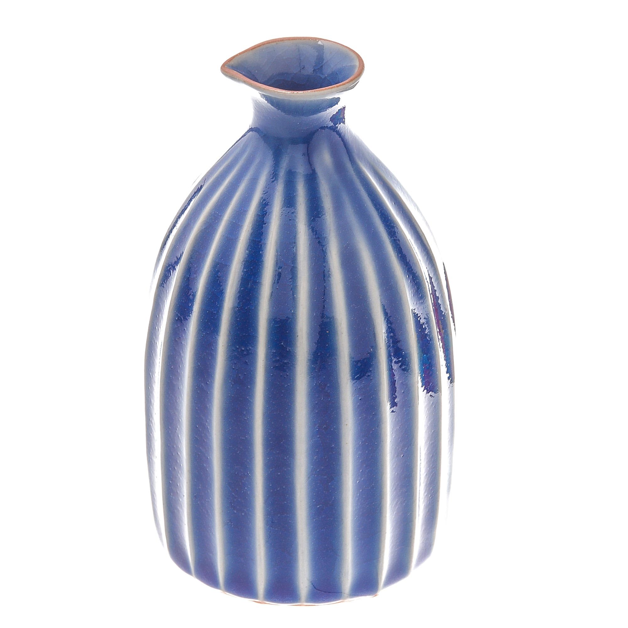 NOVICA Handmade Celadon Ceramic Sake Set - Blue Japanese Style Decanter with 4 Cups & Wood Tray - Traditional Thai Tableware for Sake, Wine & Tea - Perfect for Dinner Parties, Gifts & Home Decor (Decanter 5.5