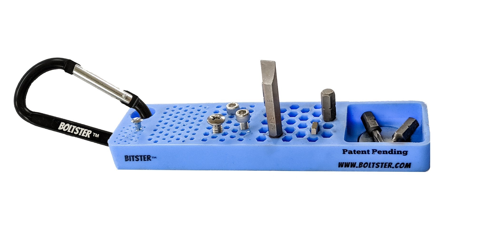Bitster Organizer - Flexible Bit & Fastener Storage Case with Magnetic Base | Perfect for Toolboxes, Workshops & DIY Projects