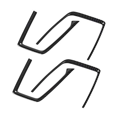 Door Trims Handles Armrest Strip Carbon Fiber