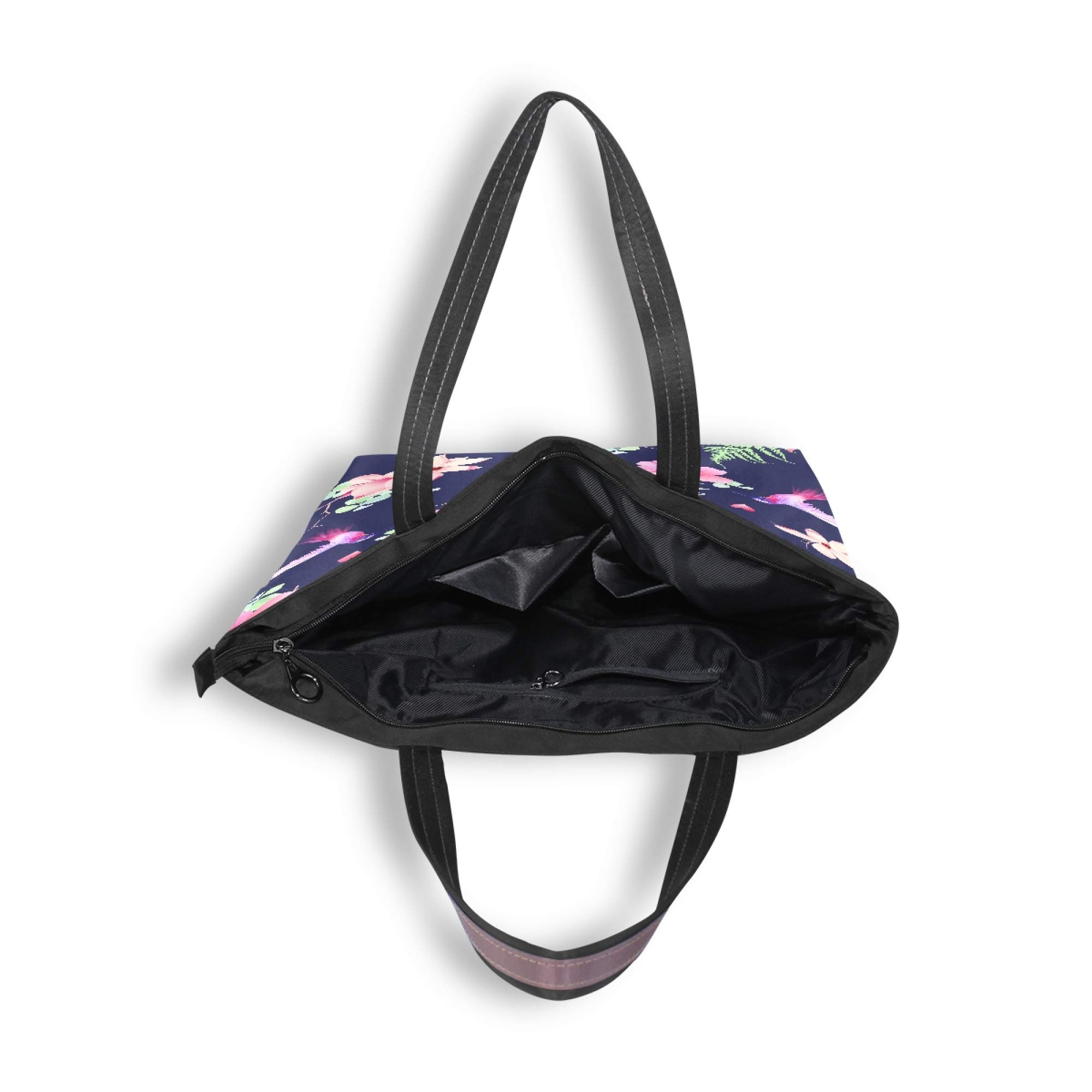 Stylish Hummingbird Floral Tote Bag - Women's Fashion Shoulder Handbag for Daily Use, Work, and Travel | Perfect Gift for Women and Girls