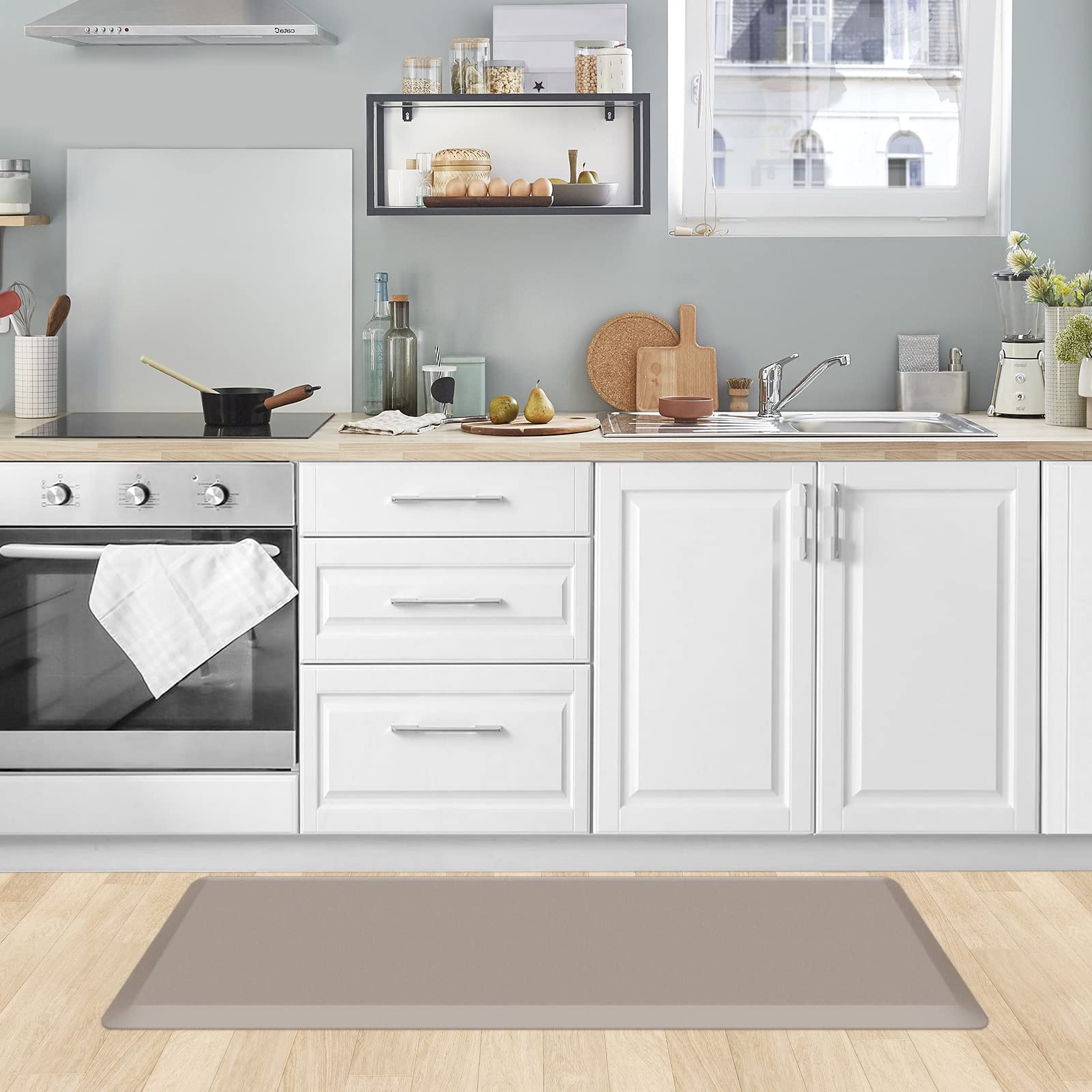 KitchenClouds Anti-Fatigue Kitchen Mat - 17.3