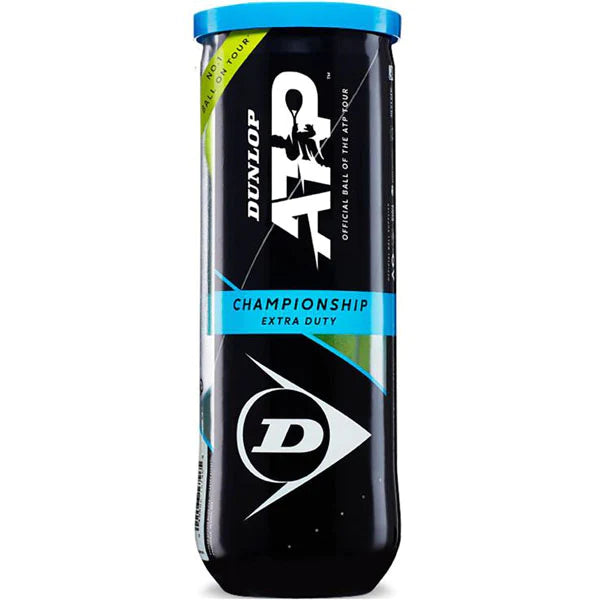 ATP Champ Extra Duty Tennis Balls - 3 Ball Can for Competitive Play & Training - Perfect for Hard Courts & Professional Matches
