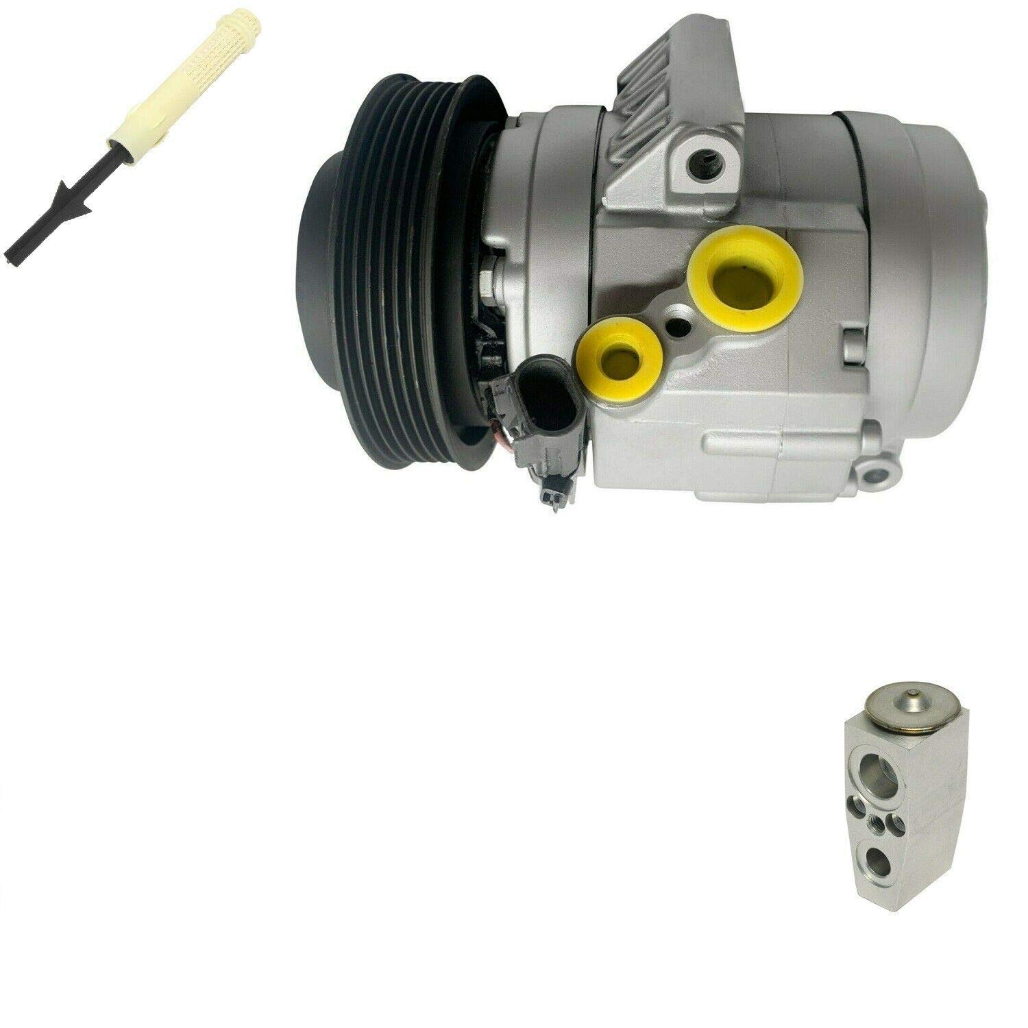 RYC Remanufactured AC Compressor Kit KT BH81 - Compatible with Manual Transmission Vehicles Only | Perfect for AC System Repair & Replacement in Cars, Trucks & SUVs