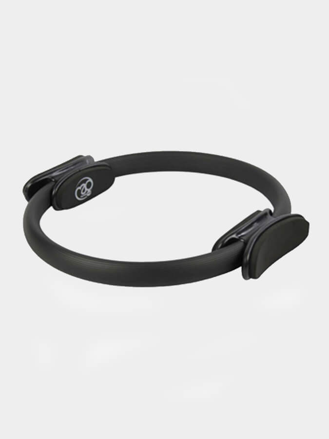 Yoga Mad Double Handle Pilates Resistance Ring - Premium Fitness Equipment for Home & Studio Workouts - Perfect for Yoga, Pilates, and Strength Training