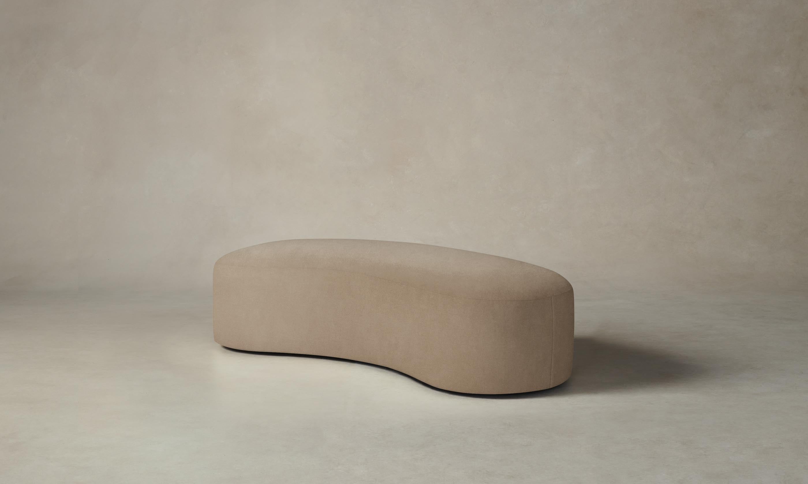 Luxury Chelsea Daybed with Performance Velvet Upholstery in Taupe - Perfect for Living Rooms, Guest Rooms & Cozy Reading Nooks