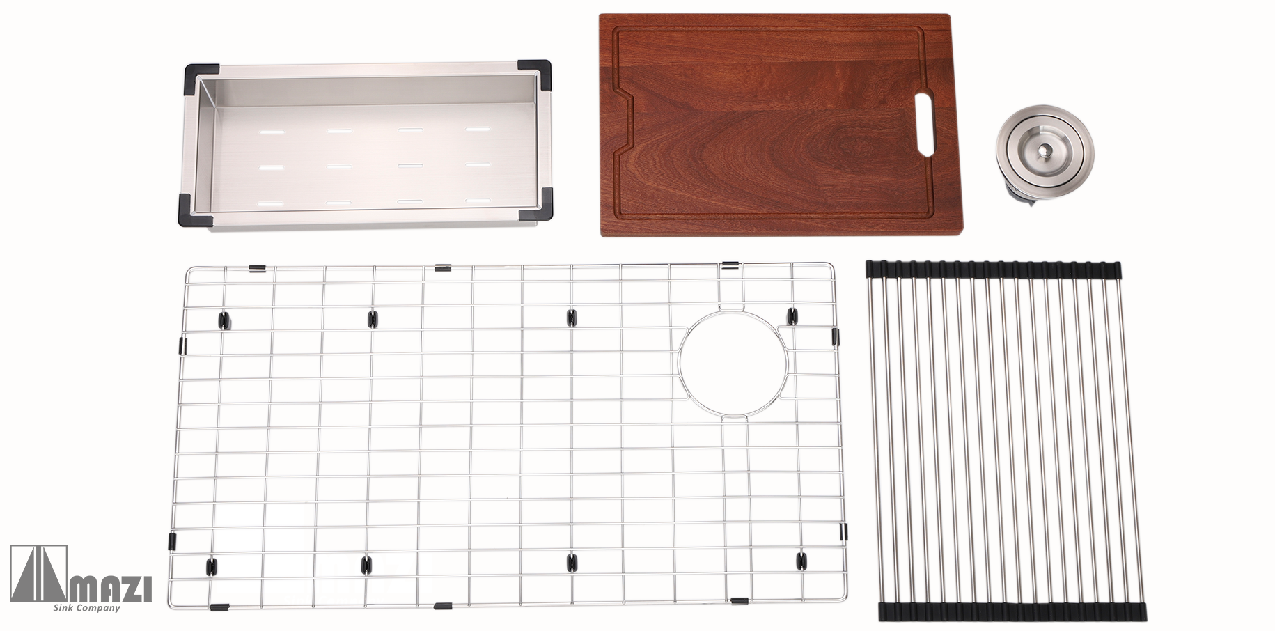 Premium Stainless Steel Workstation Farm Sink LEFS3620 - 36