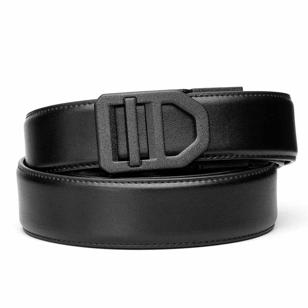 X Series Buckle - Black Armortek Leather Gun Belt 1.5