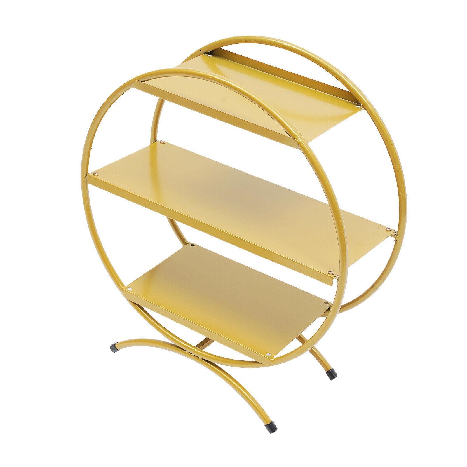 3-Tier Round Metal Cake Stand Set for Desserts, Cupcakes, Pastries & Candy Display - Perfect for Kitchen, Parties, Weddings & Cake Decorating Tools Kit