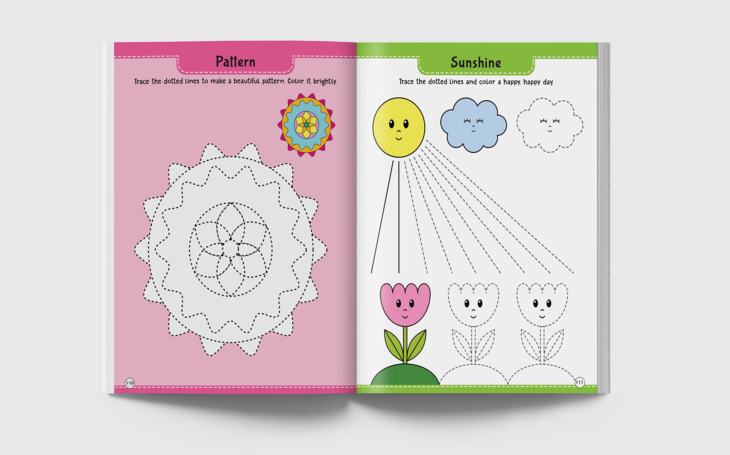 101 Pencil Control Activity Book for Kids - Tracing Practice Workbook for Preschool & Kindergarten - Improve Handwriting Skills for Classroom & Homeschool Learning
