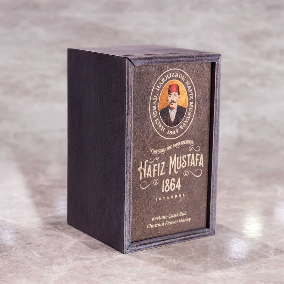 Hafiz Mustafa 1864 Istanbul Turkish Delight - Pure Chestnut Flower Honey in Jar | Authentic Turkish Sweets & Candies | Perfect Gift for Birthday, Christmas, Holidays | Enjoy with Tea, Desserts or as Gourmet Treat